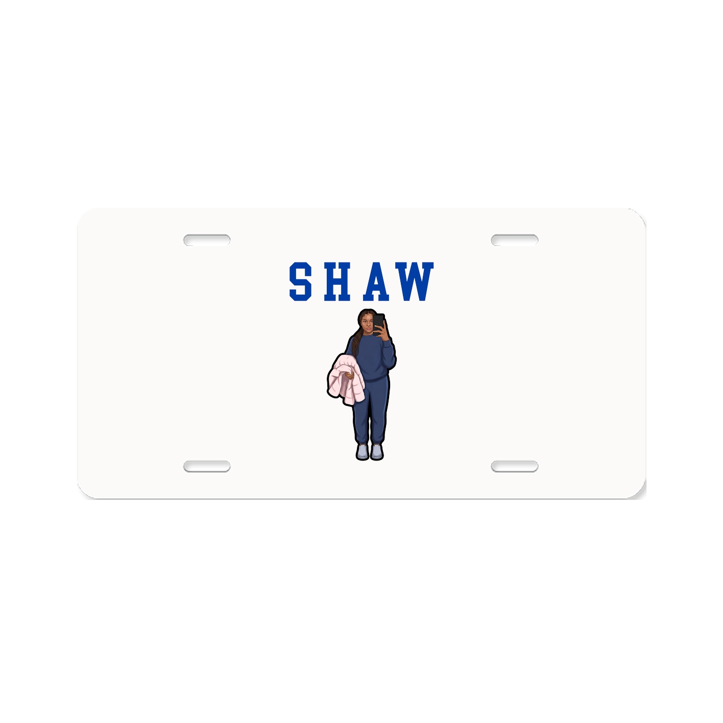 License Plate — Shirsey in Classic