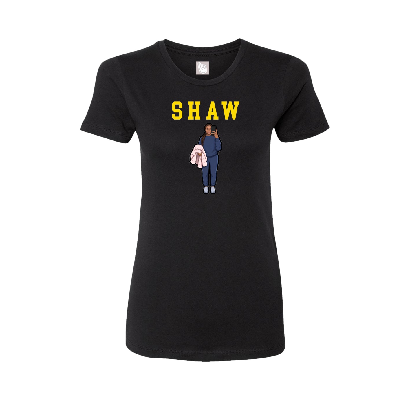 Womens Tee — Shirsey in Black