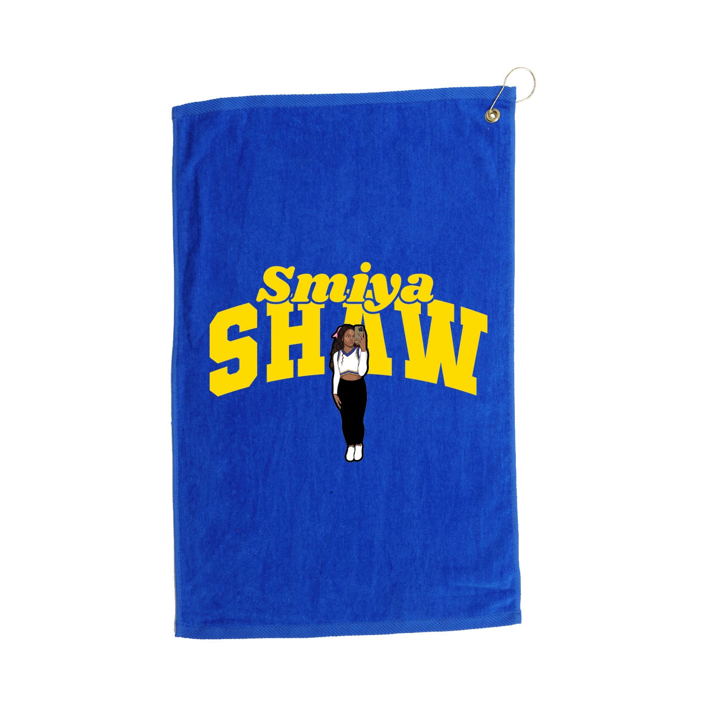 Golf Towel — Signature Arch in Royal