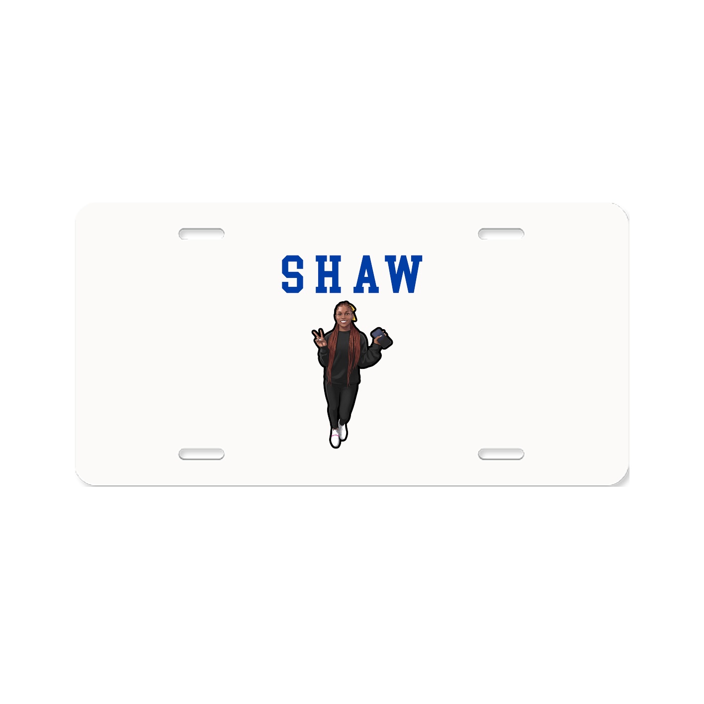 License Plate — Shirsey in Classic