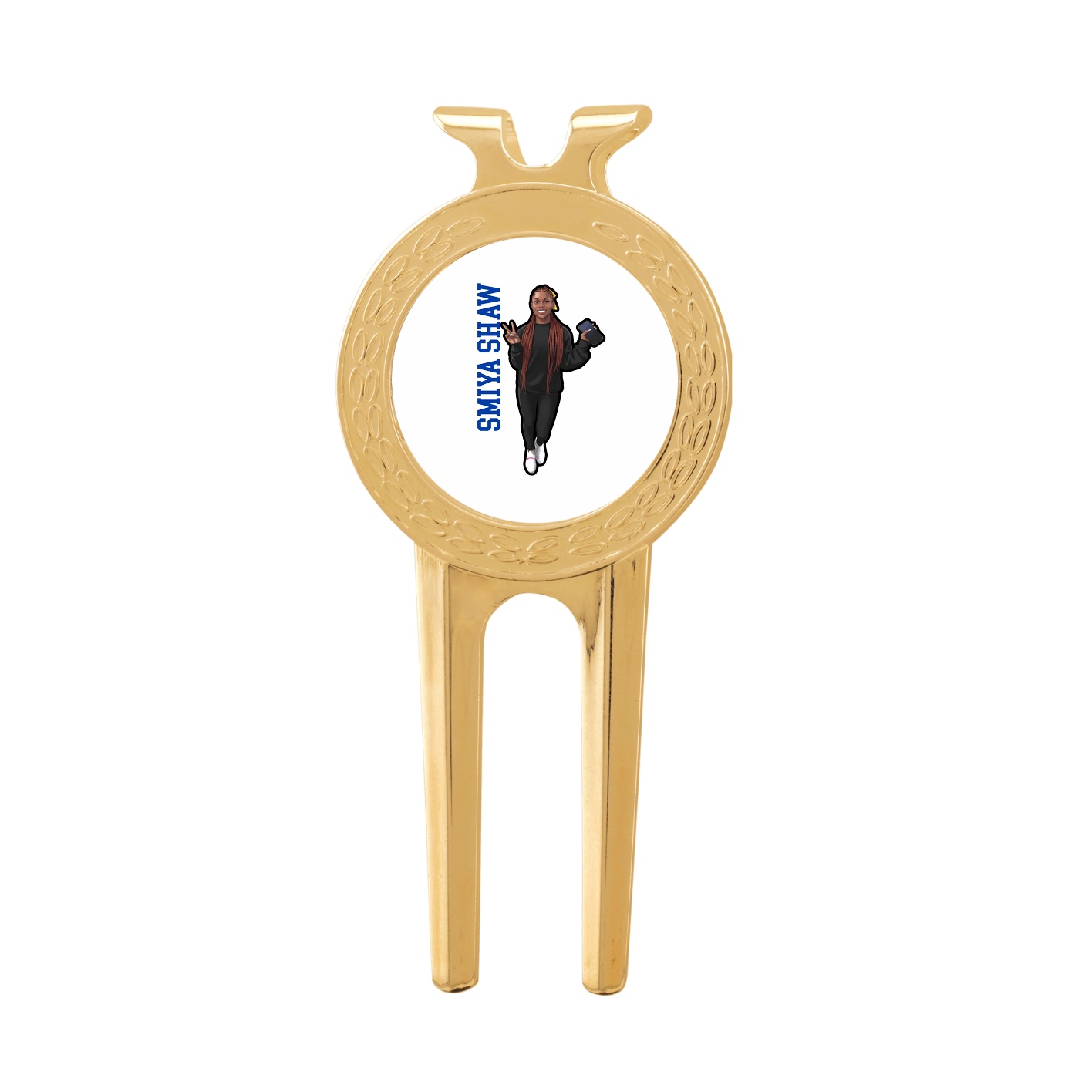 Divot Tool with Ball Marker — Name Vertical in Classic