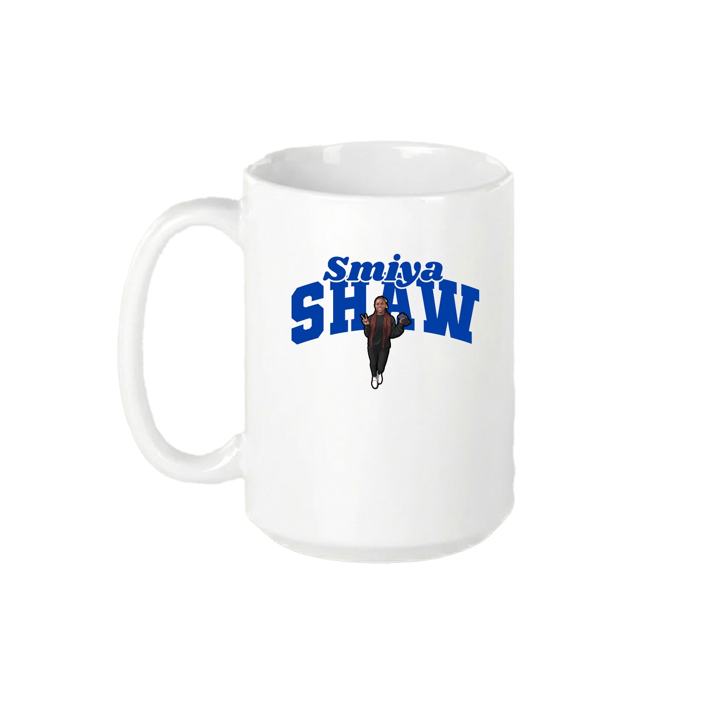 15oz Coffee Mug — Signature Arch in White
