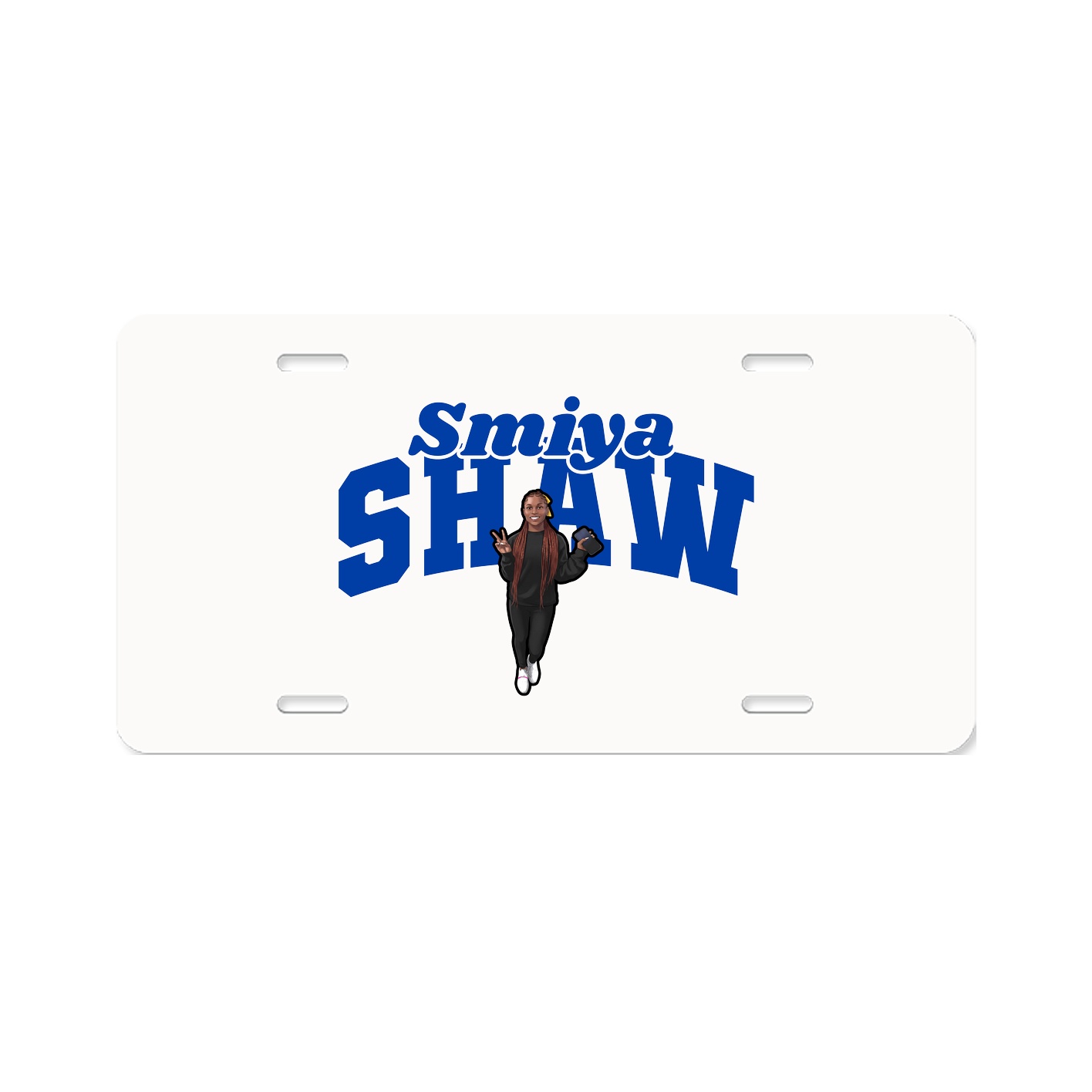 License Plate — Signature Arch in Classic