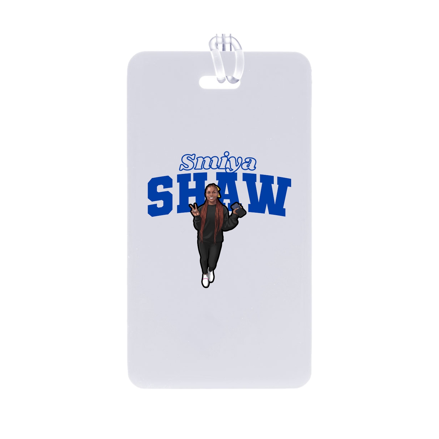Bag Tag — Name Arch in Classic