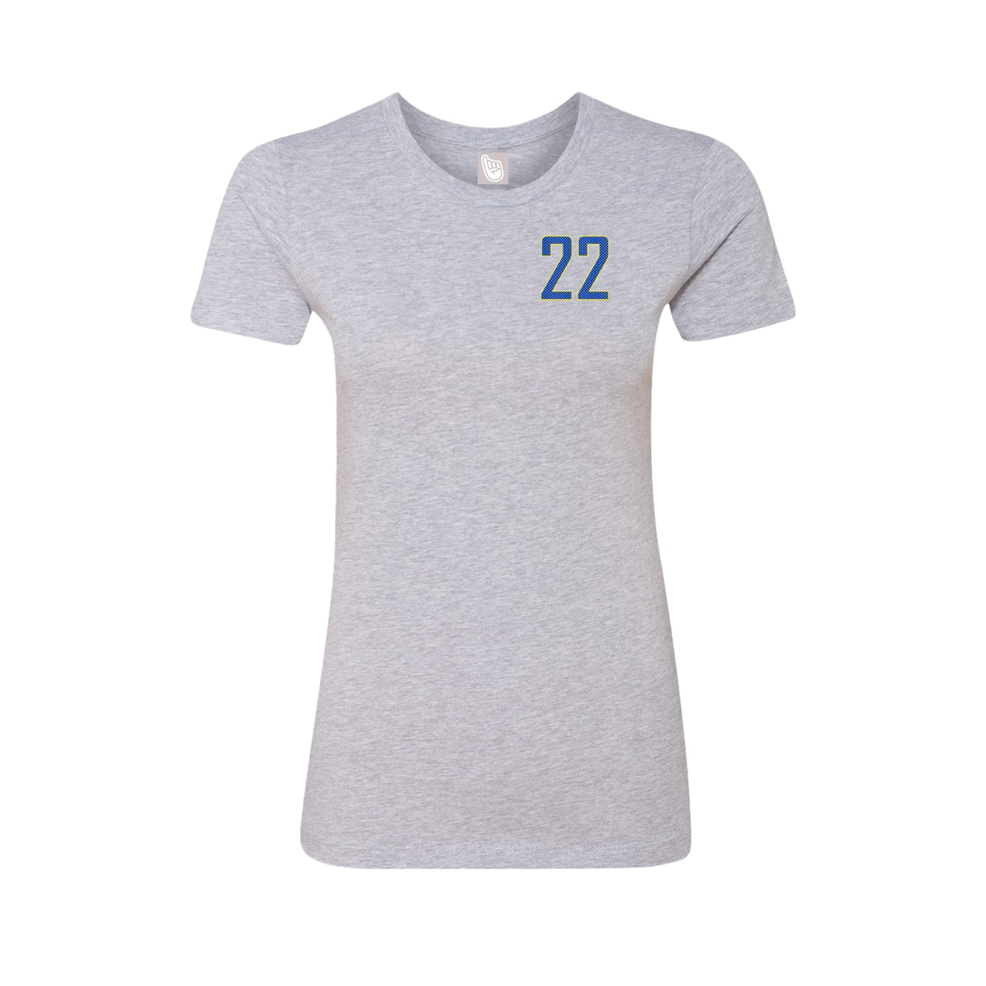 Womens Tee — Front Shirsy in Grey
