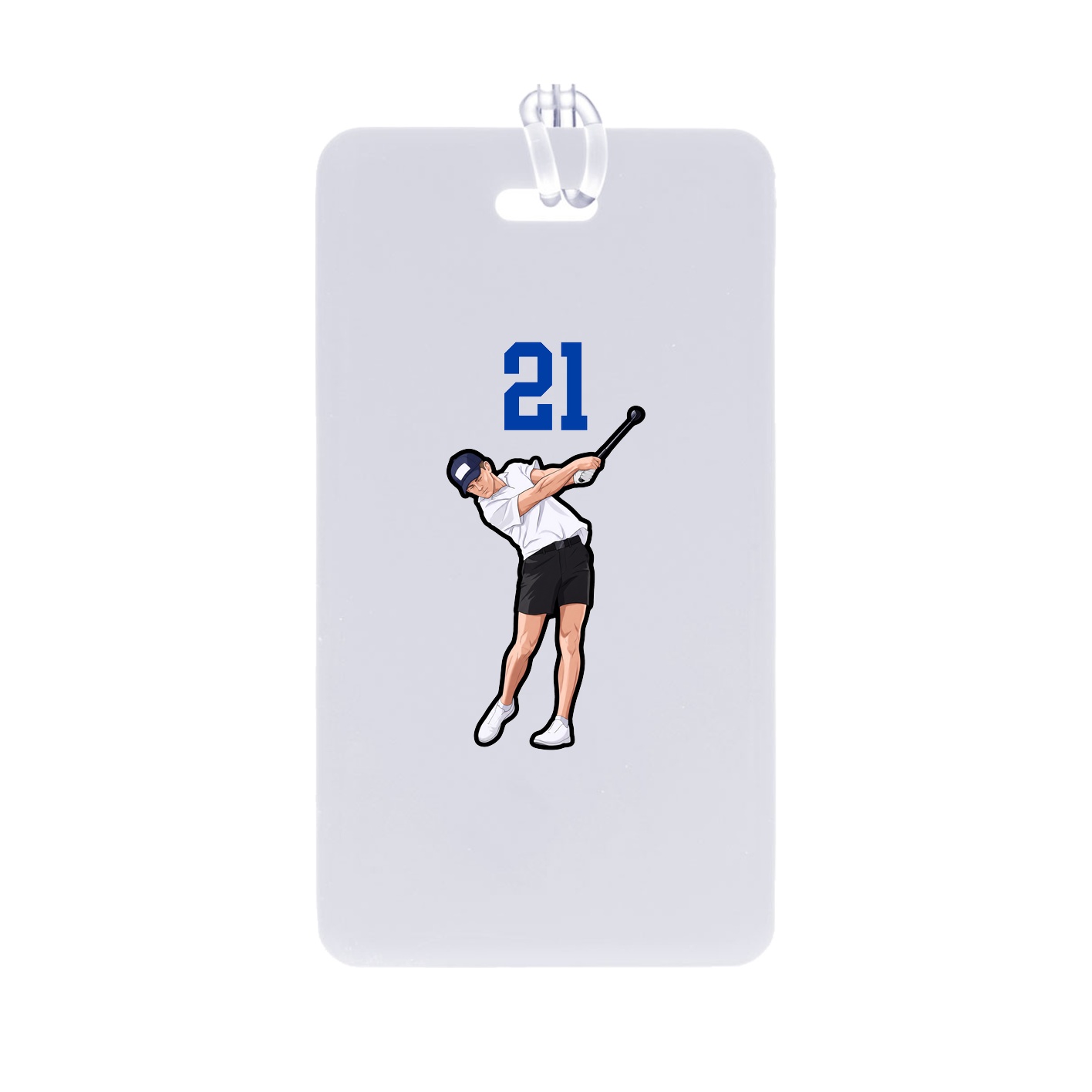 Bag Tag — Number Top in Classic