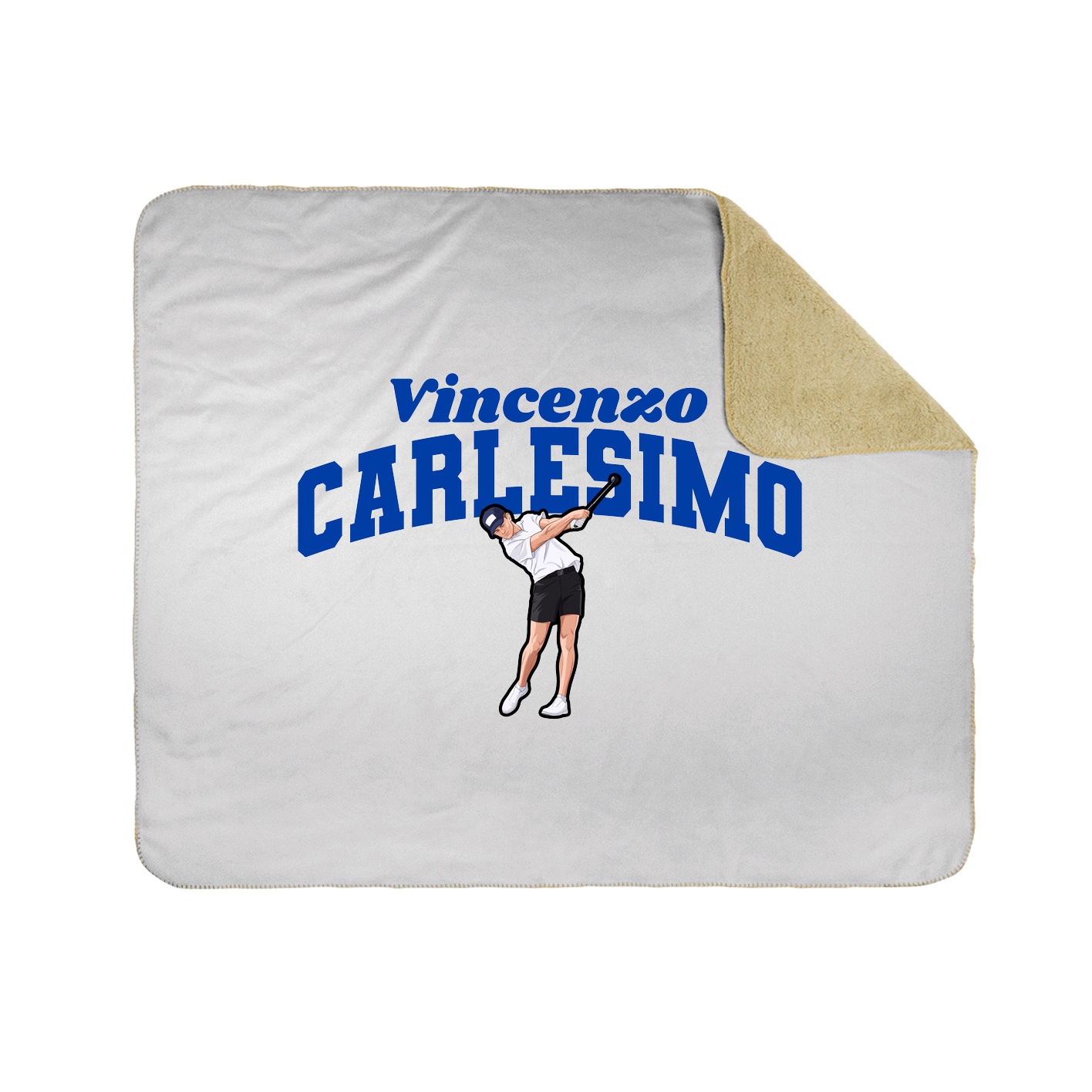 Throw Blanket — Signature Arch in White