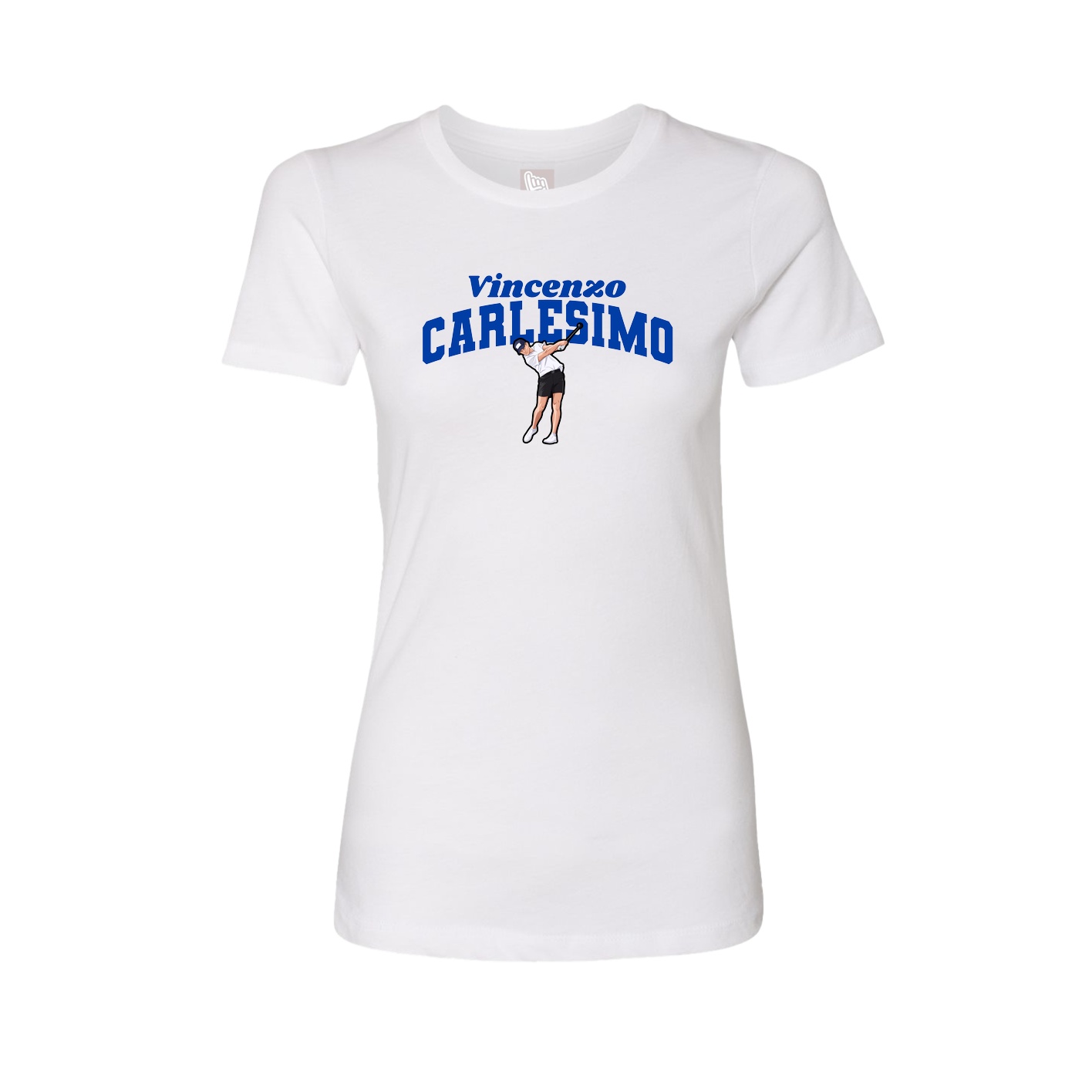 Womens Tee — Signature Arch in White