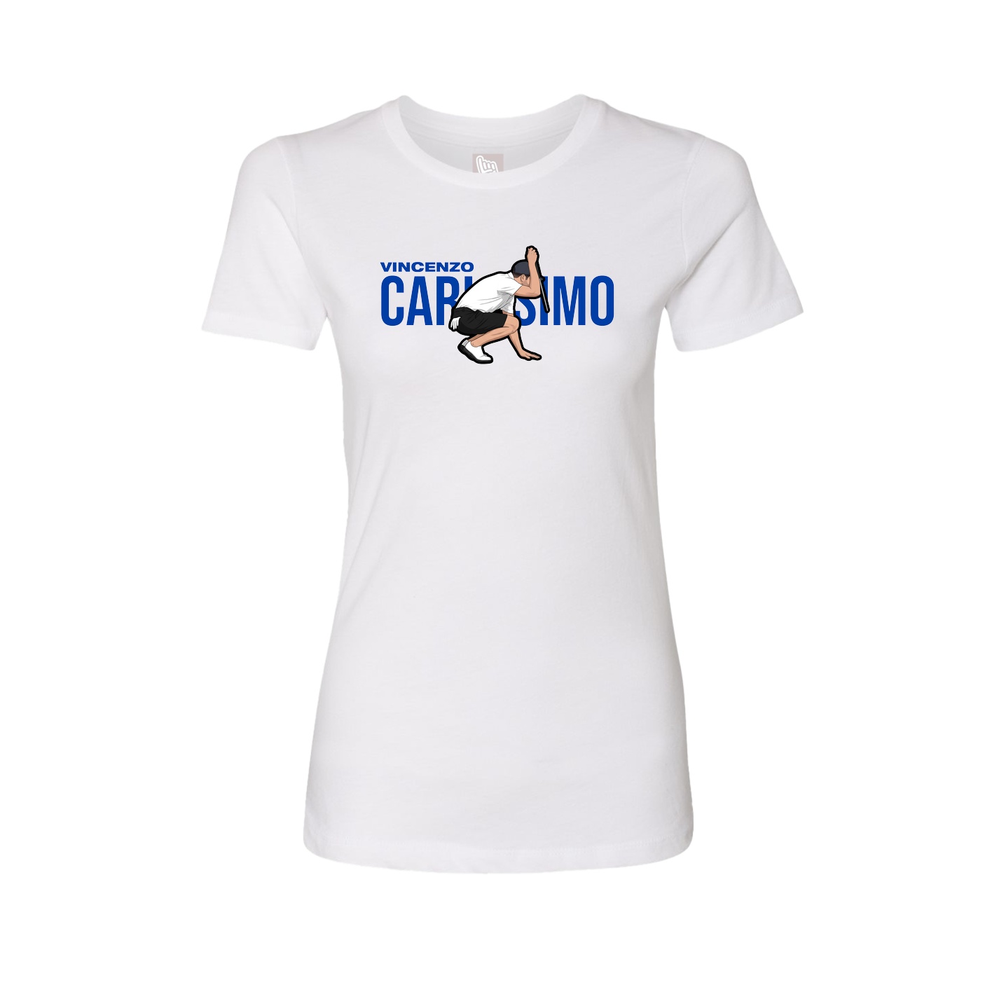 Womens Tee — Player Name in White
