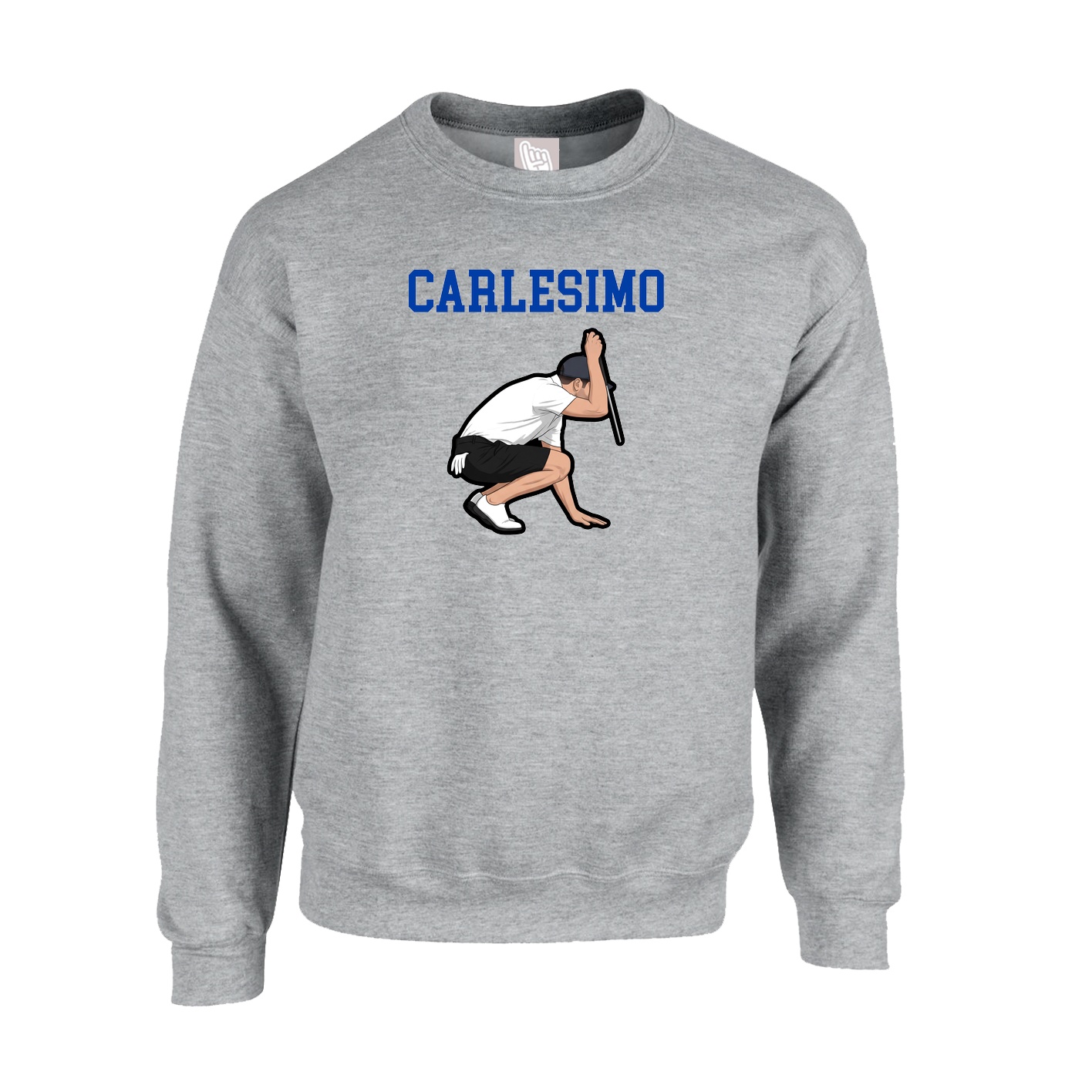 Fleece Crew — Shirsey in Grey