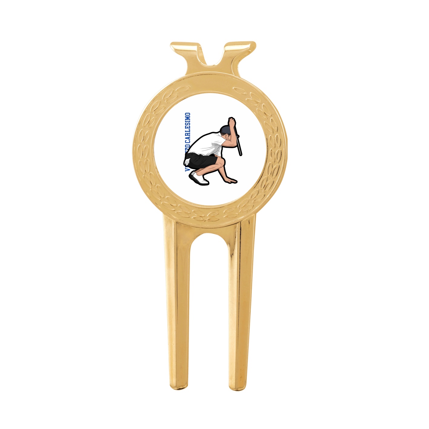 Divot Tool with Ball Marker — Name Vertical in Classic