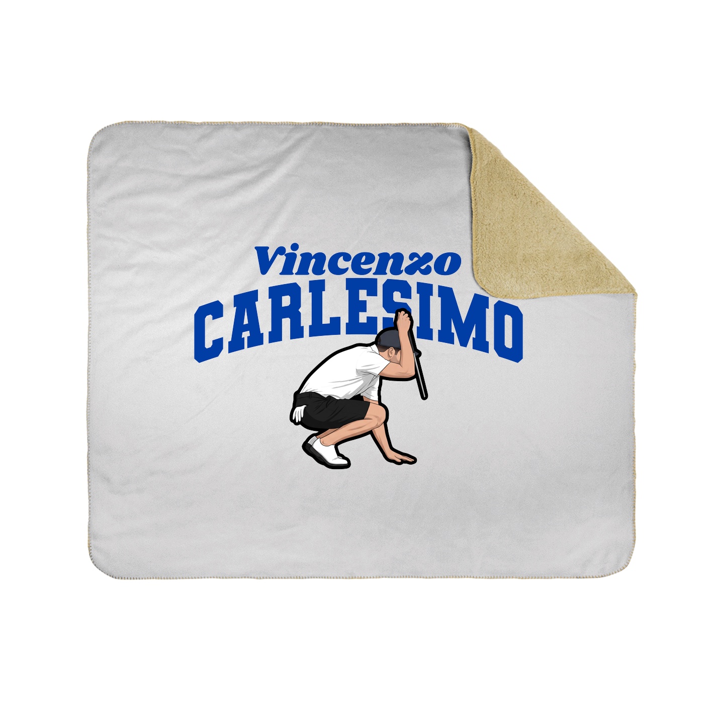 Throw Blanket — Signature Arch in White