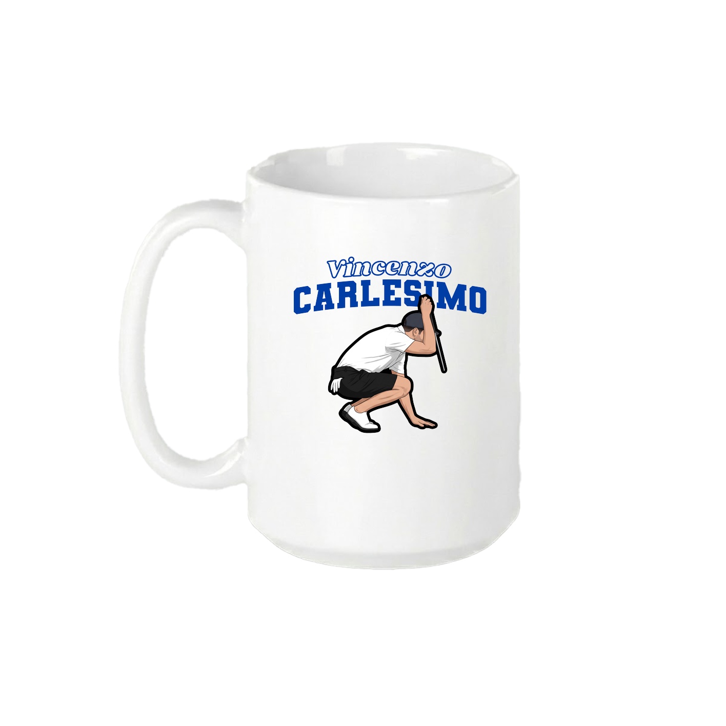15oz Coffee Mug — Name Arch in White