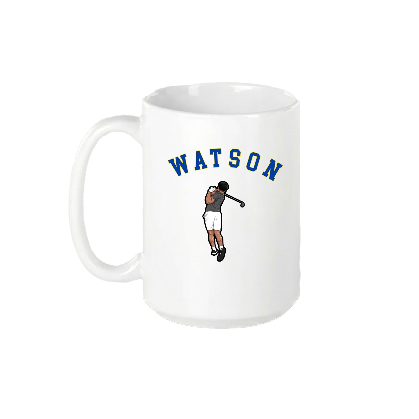 15oz Coffee Mug — Shirsey Arch in White