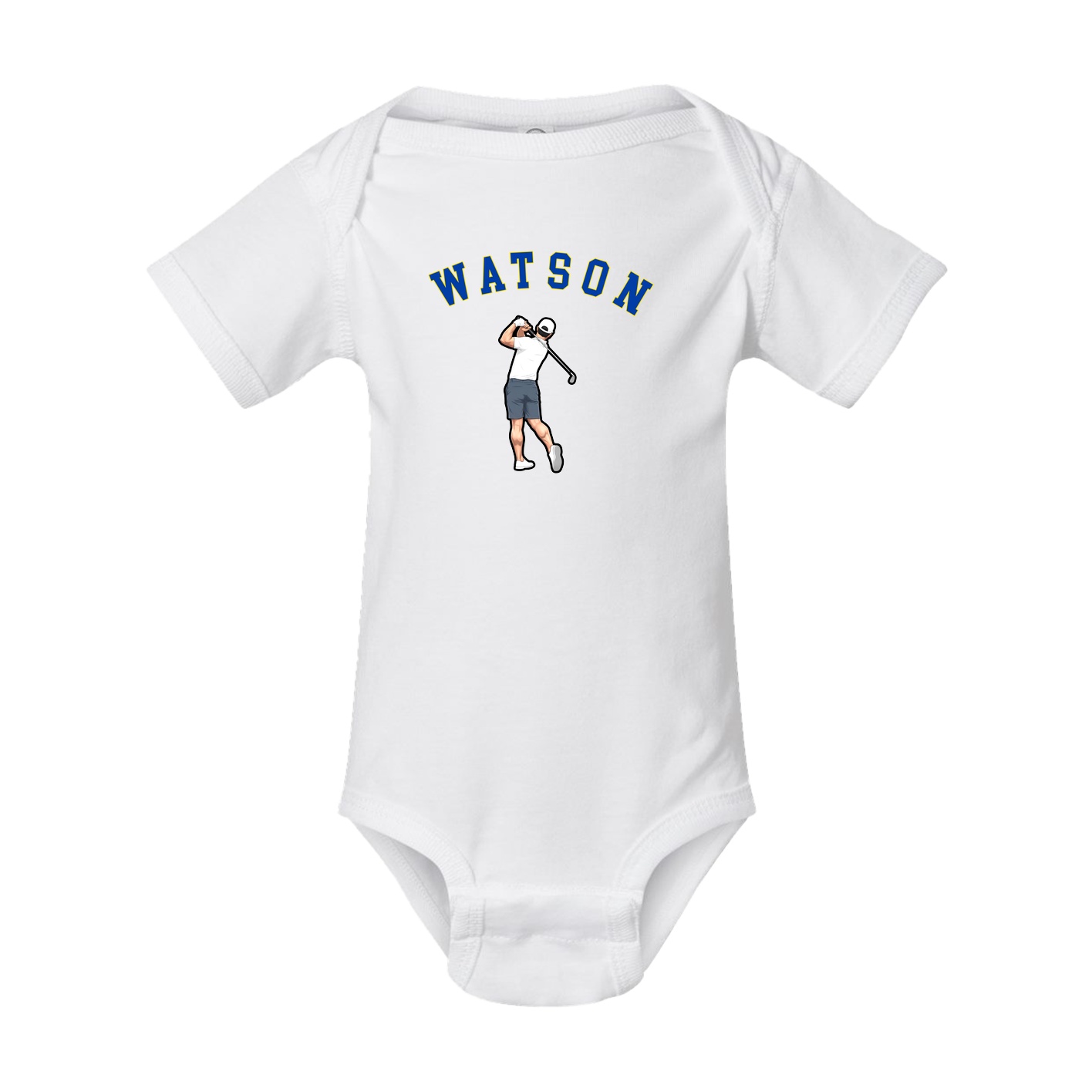 Baby Onesie — Shirsey Arch in White