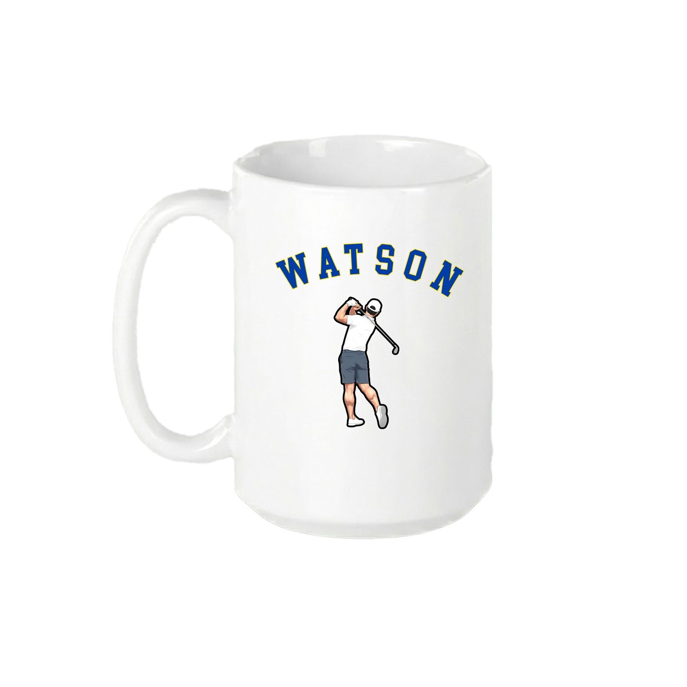 15oz Coffee Mug — Shirsey Arch in White