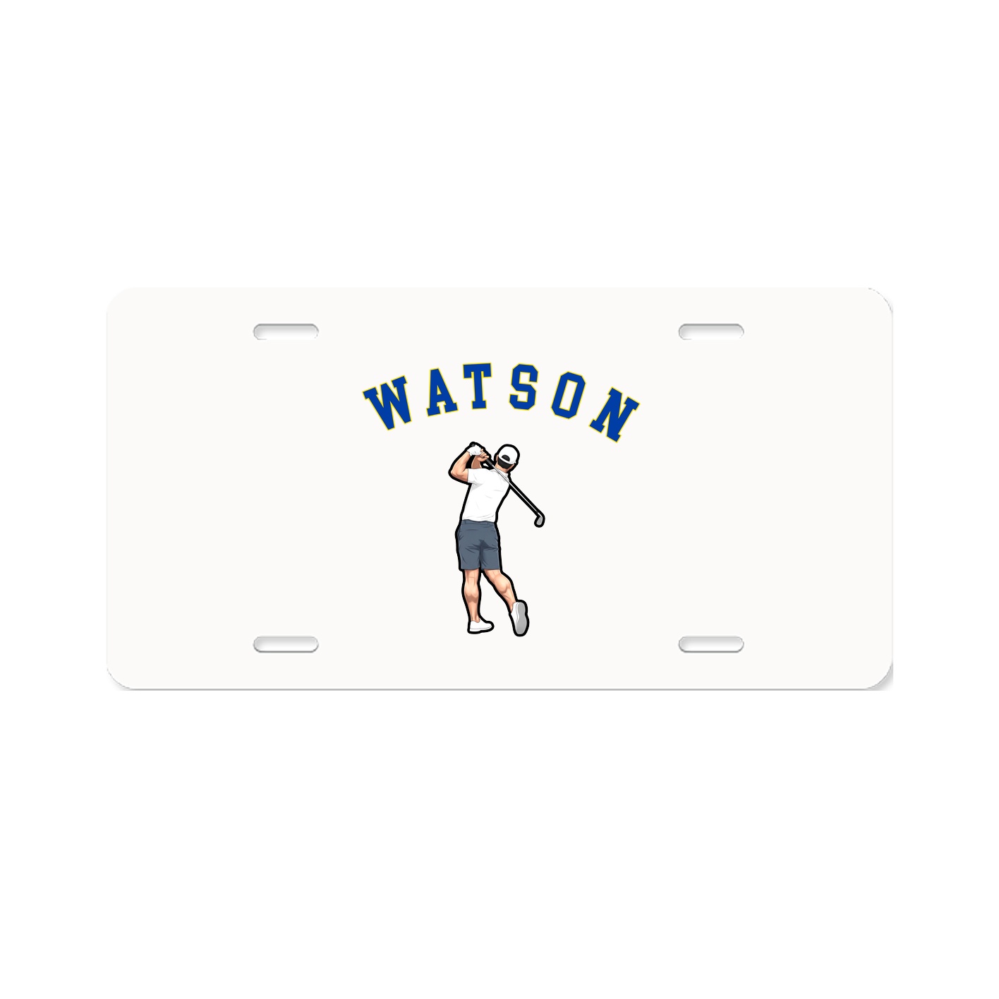 License Plate — Shirsey Arch in Classic