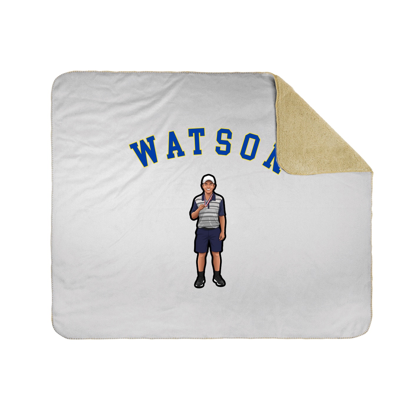 Throw Blanket — Shirsey Arch in White