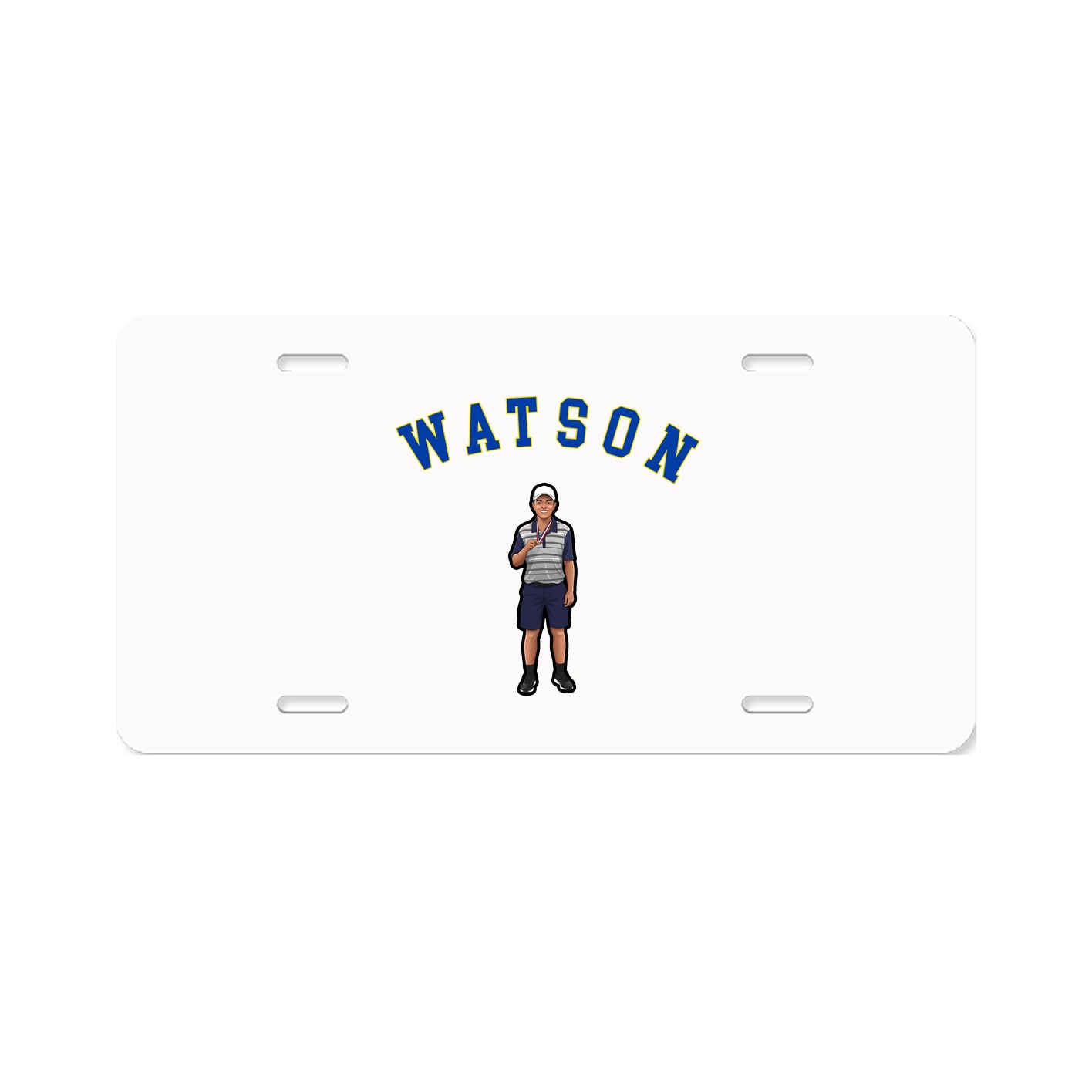 License Plate — Shirsey Arch in Classic