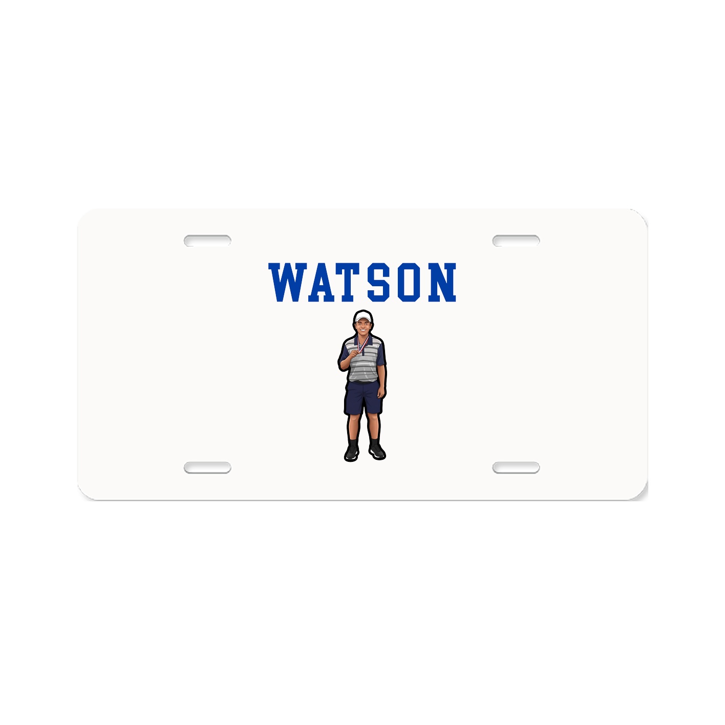 License Plate — Shirsey in Classic