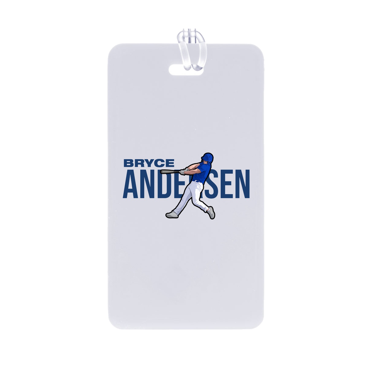 Bag Tag — Player Name in Classic