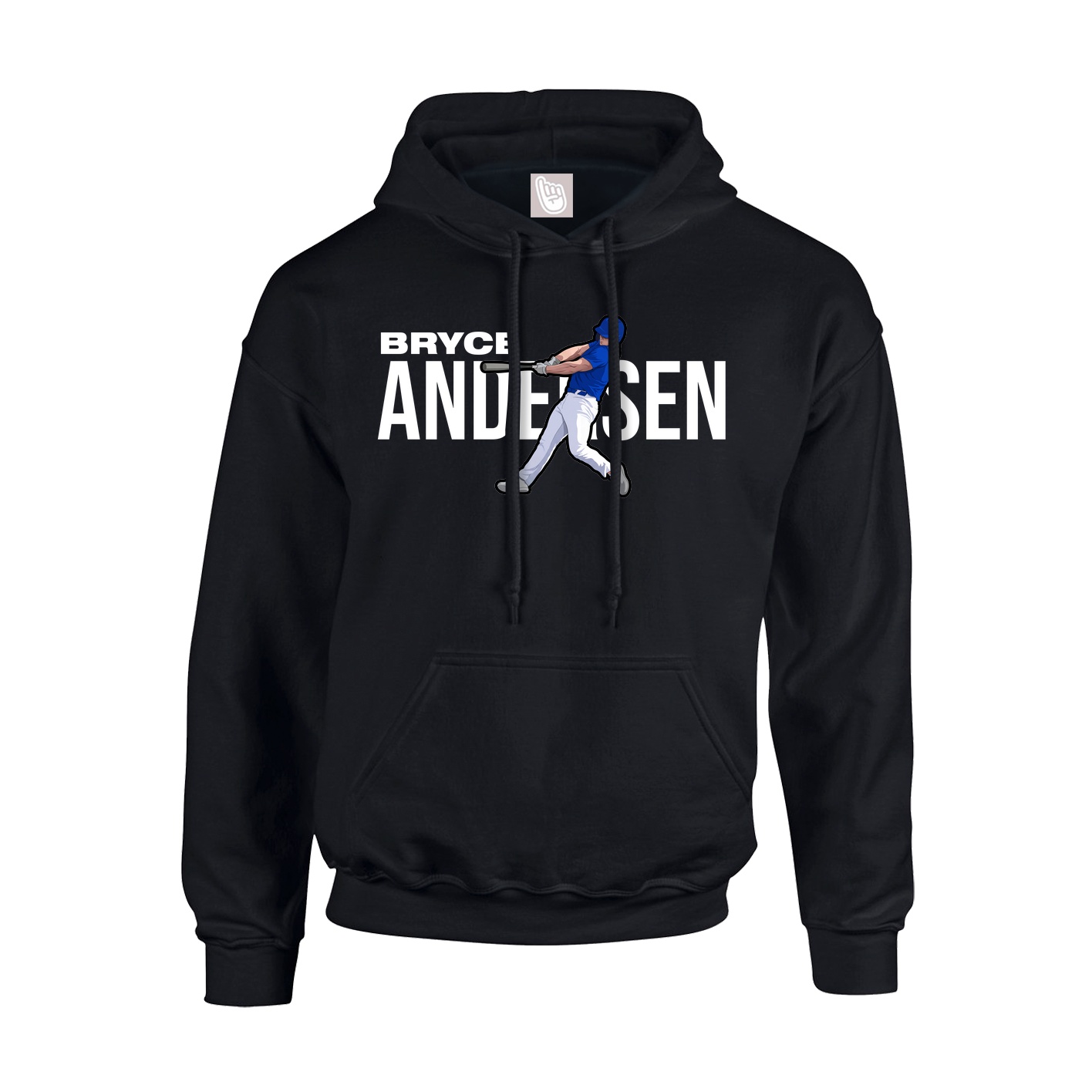 Hoodie — Player Name in Black
