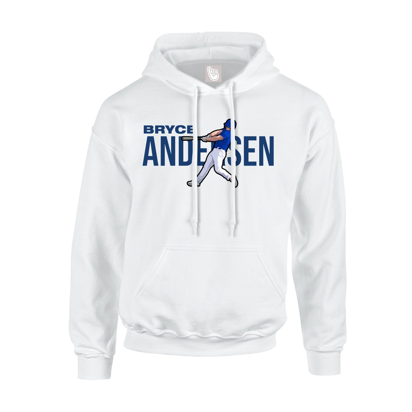 Youth Hoodie — Player Name in White