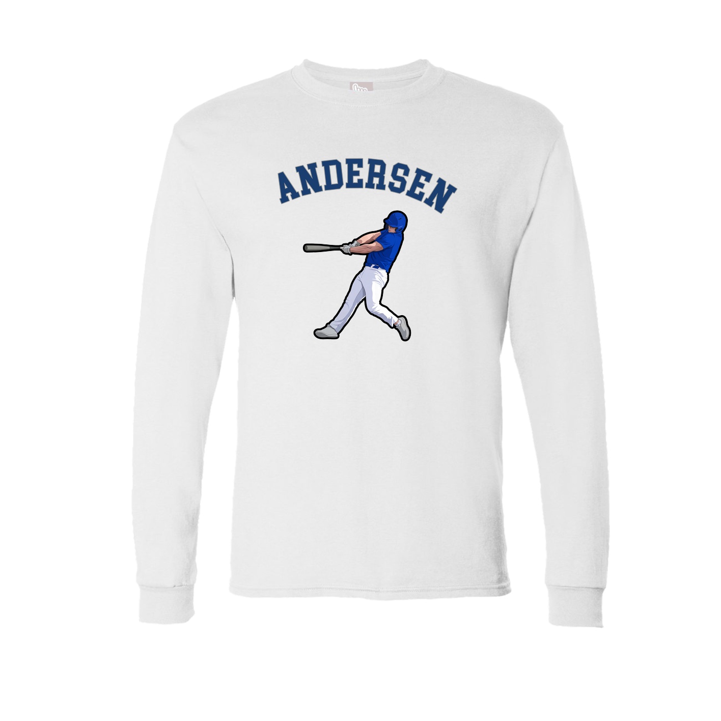Long Sleeve Tee — Shirsey Arch in White