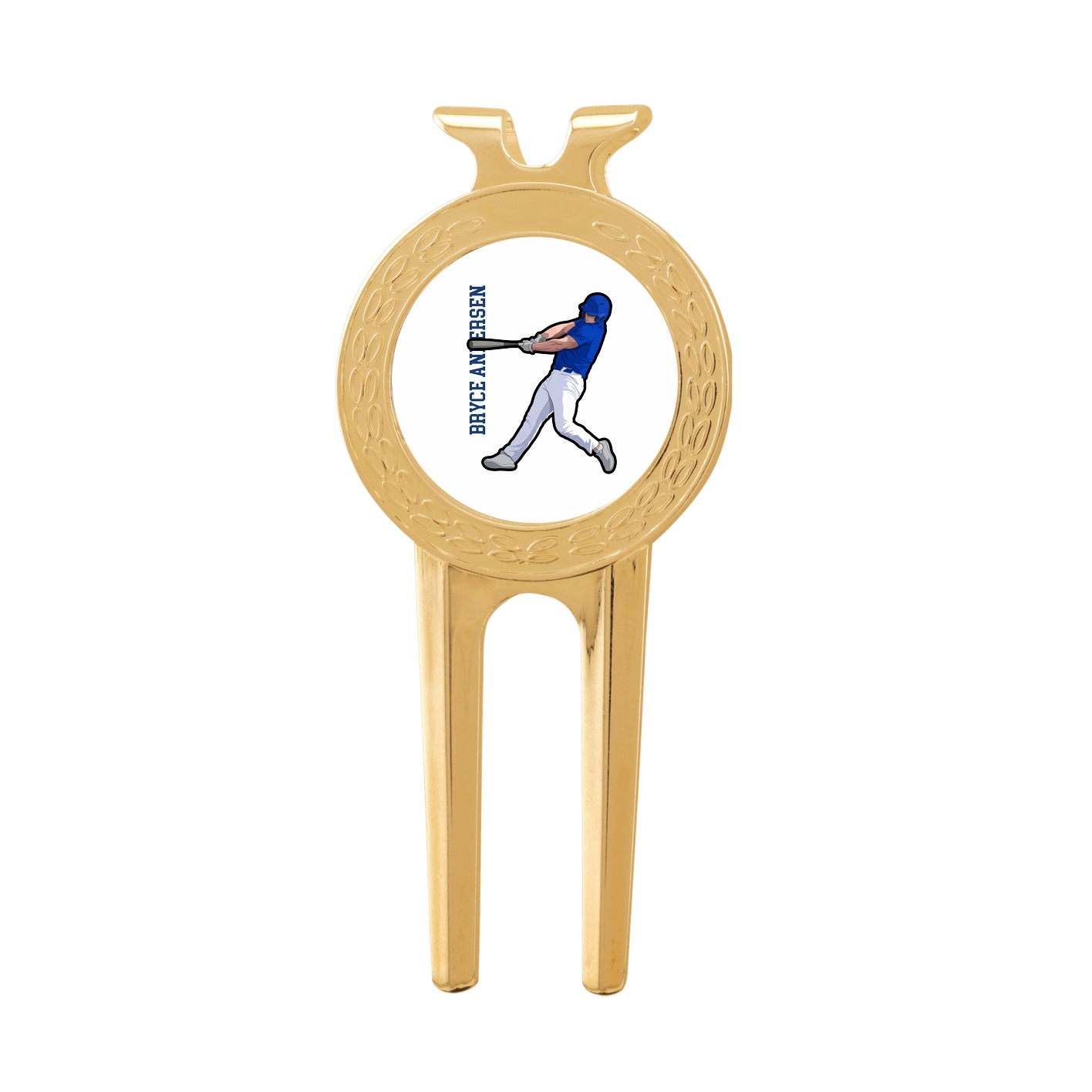 Divot Tool with Ball Marker — Name Vertical in Classic