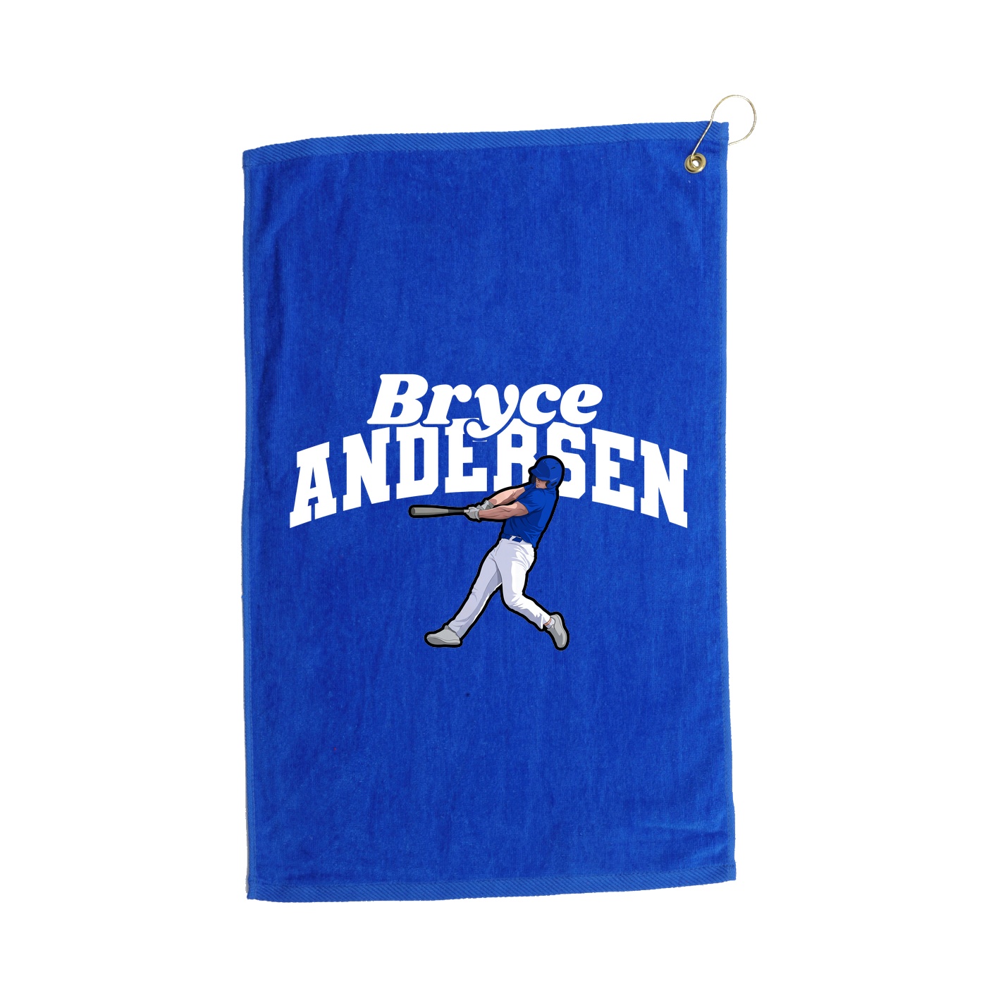 Golf Towel — Signature Arch in Royal