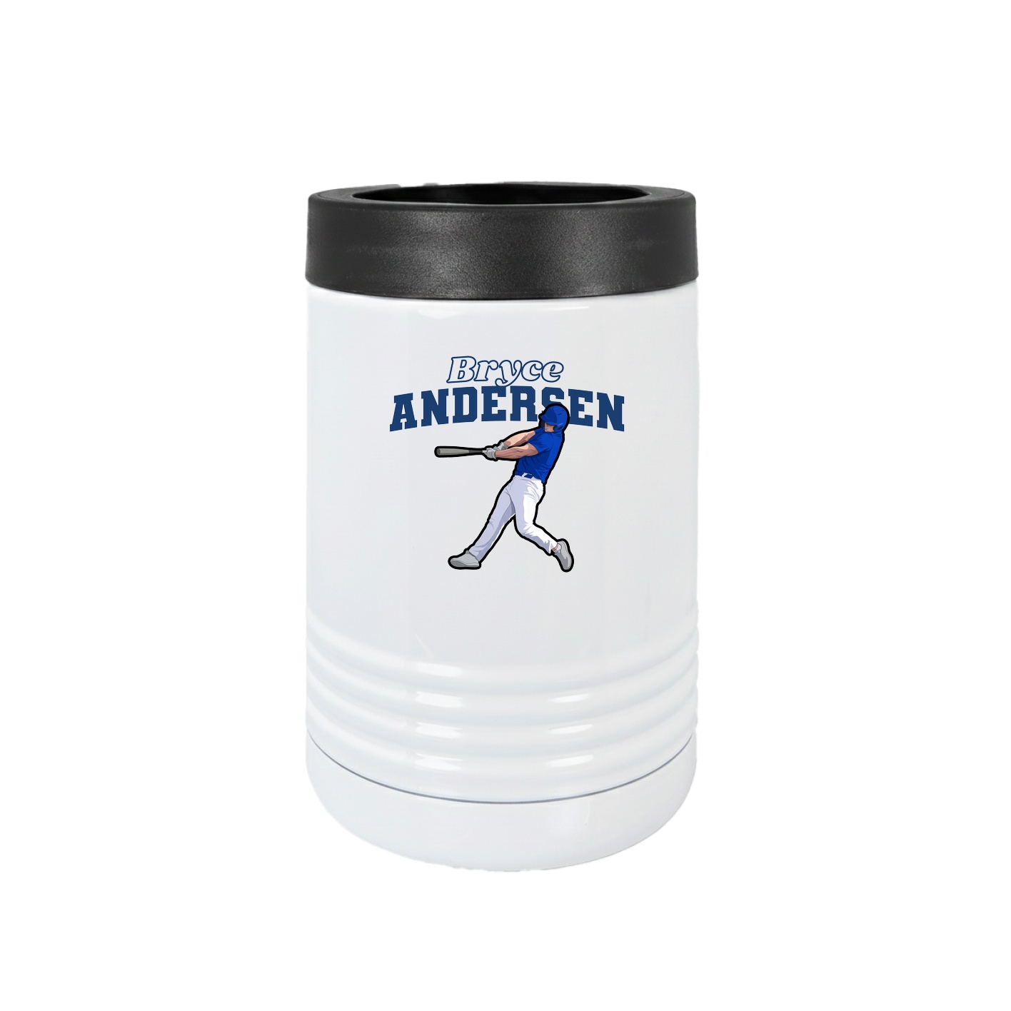 Beverage Holder — Name Arch in White