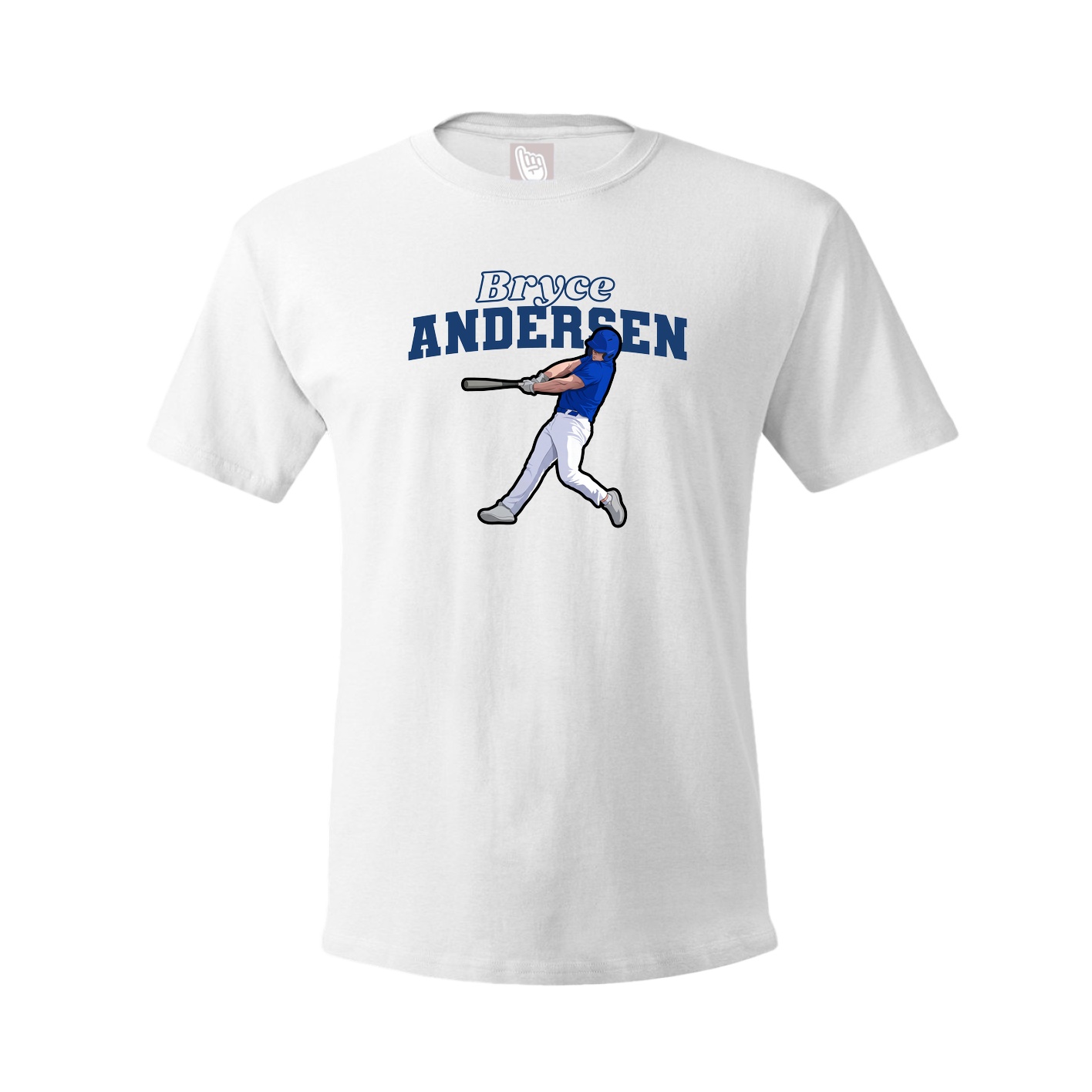 Tee — Name Arch in White