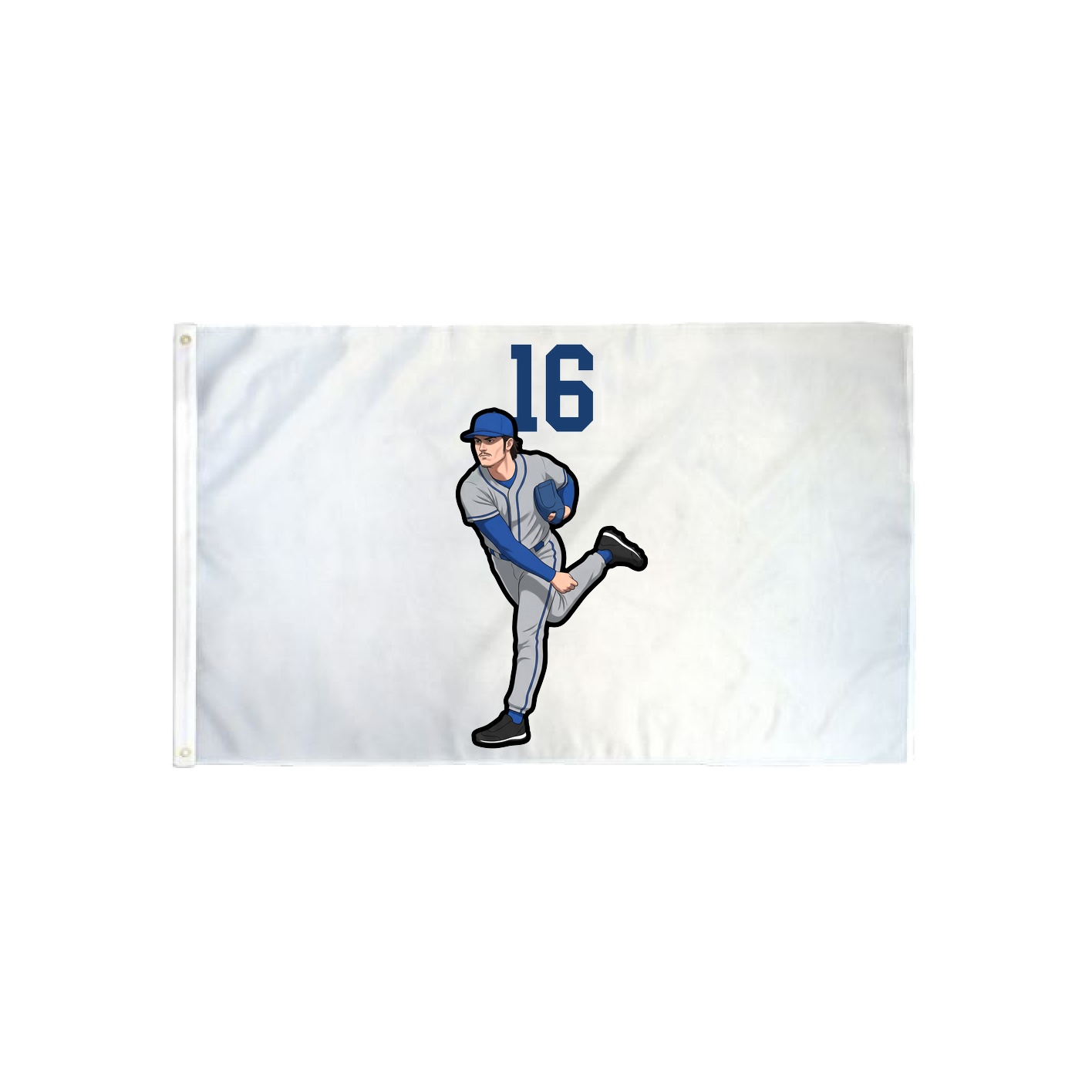 3x5 Flag — Number Top in Classic