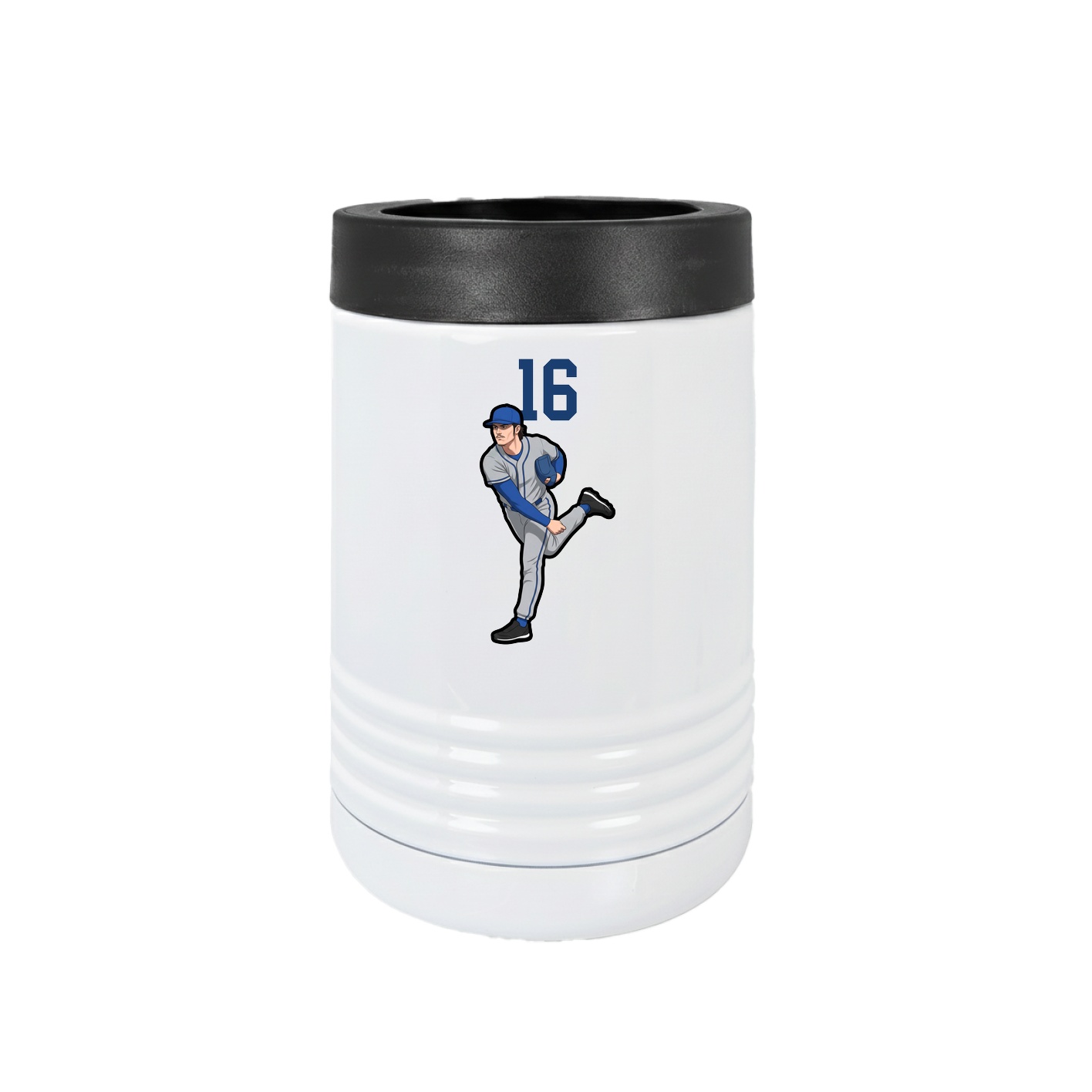 Beverage Holder — Number Top in White