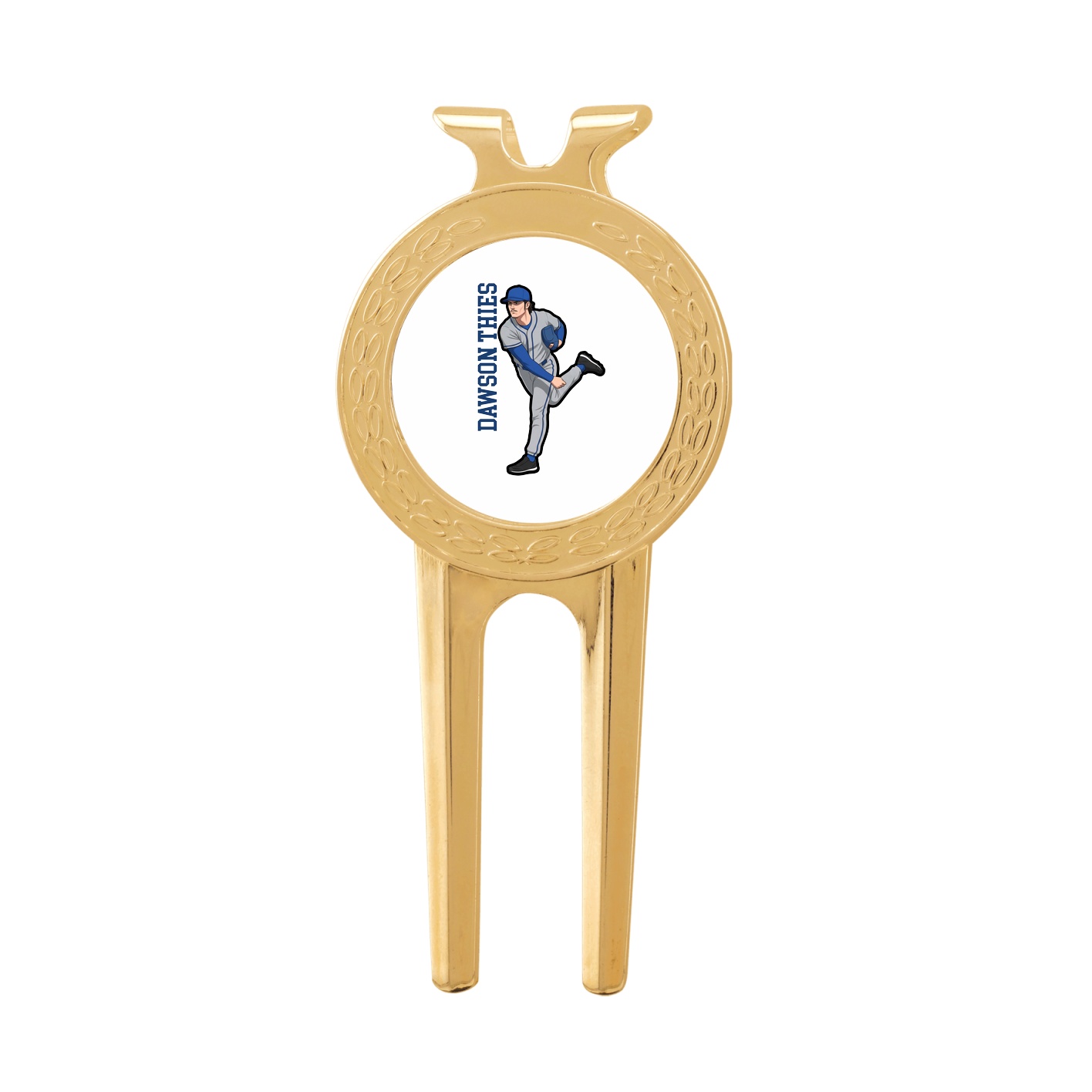Divot Tool with Ball Marker — Name Vertical in Classic
