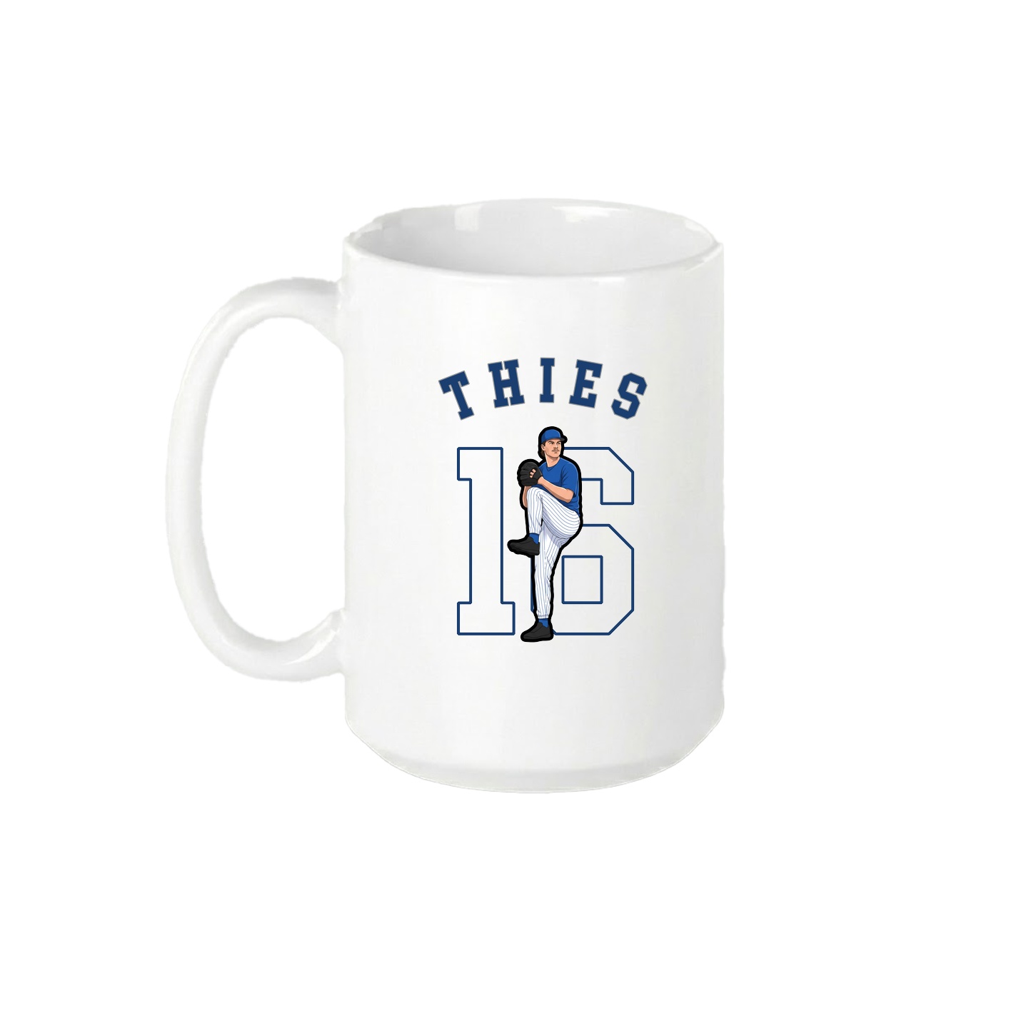 15oz Coffee Mug — Shirsey Arch in White