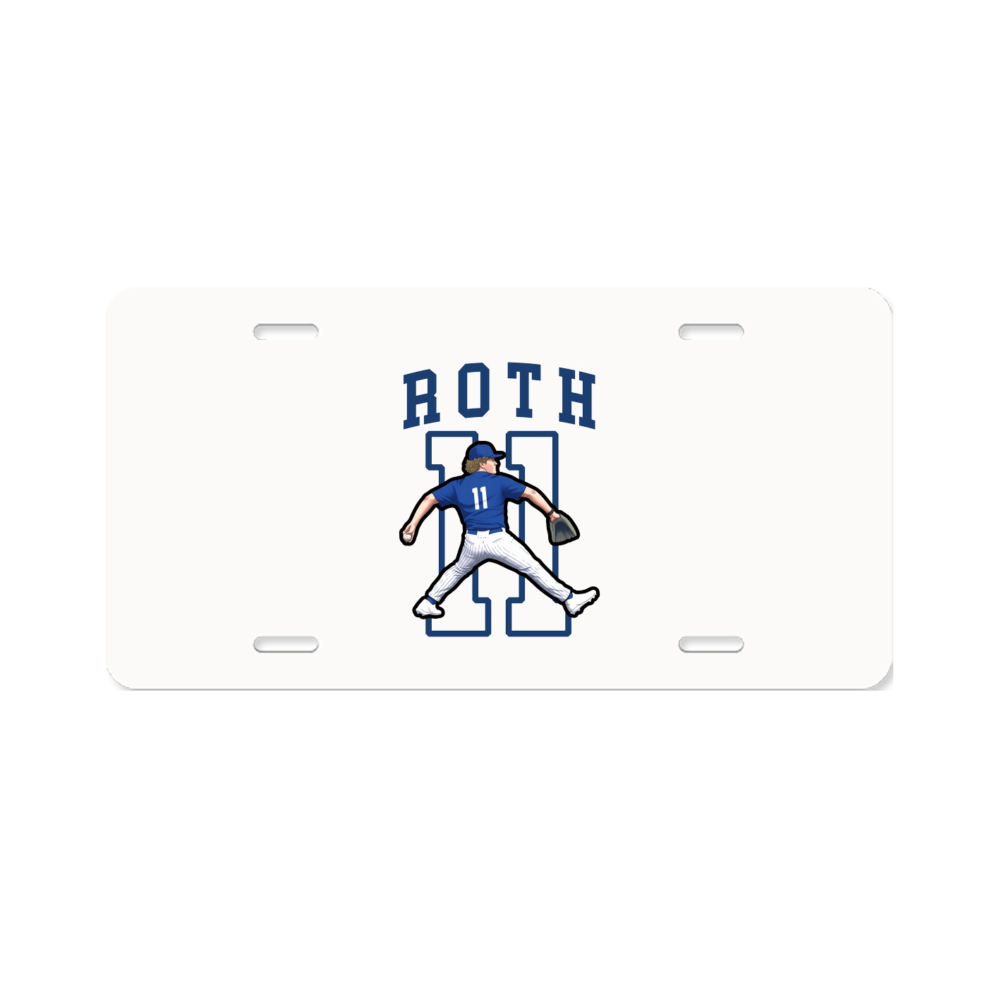 Aluminum License Plate