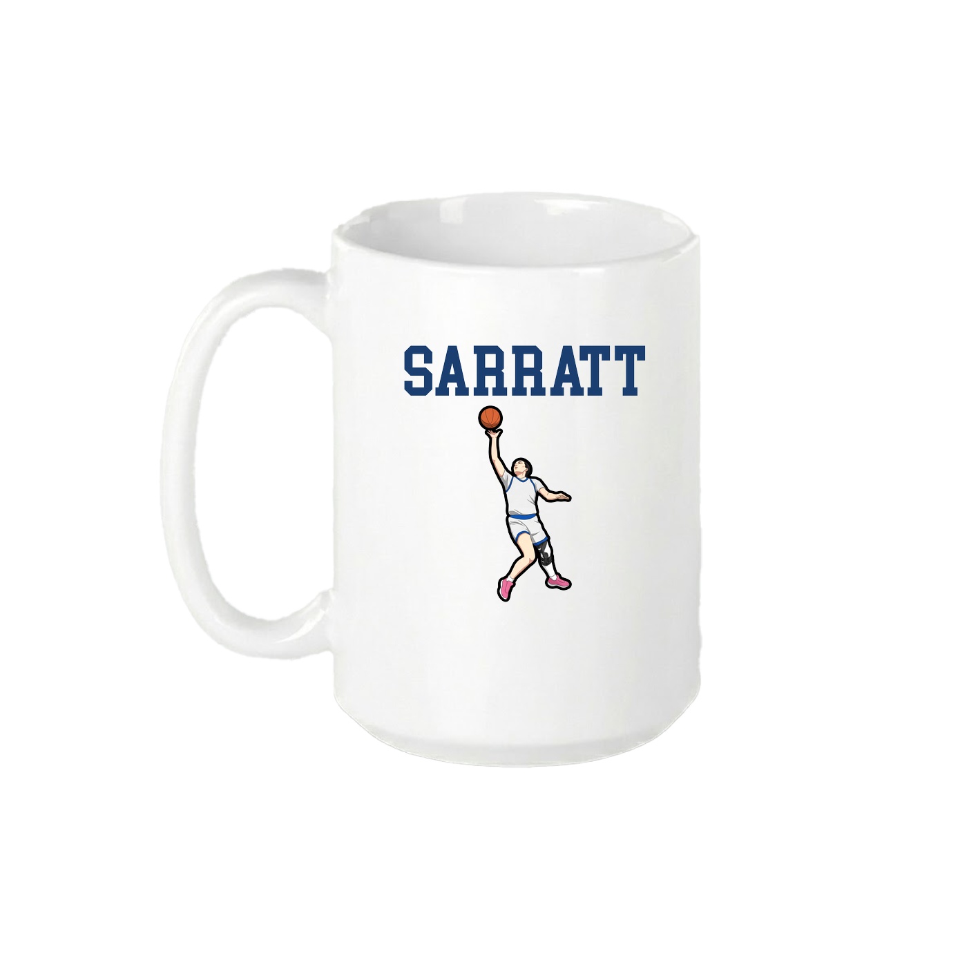 15oz Coffee Mug — Shirsey in White
