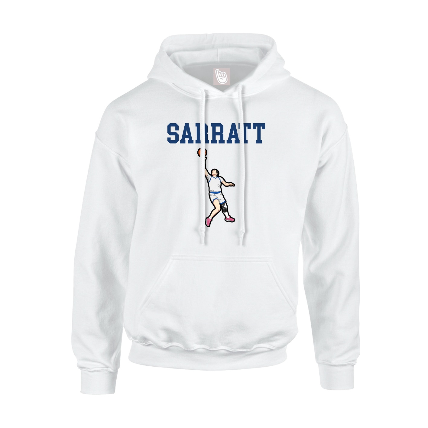 Youth Hoodie — Shirsey in White