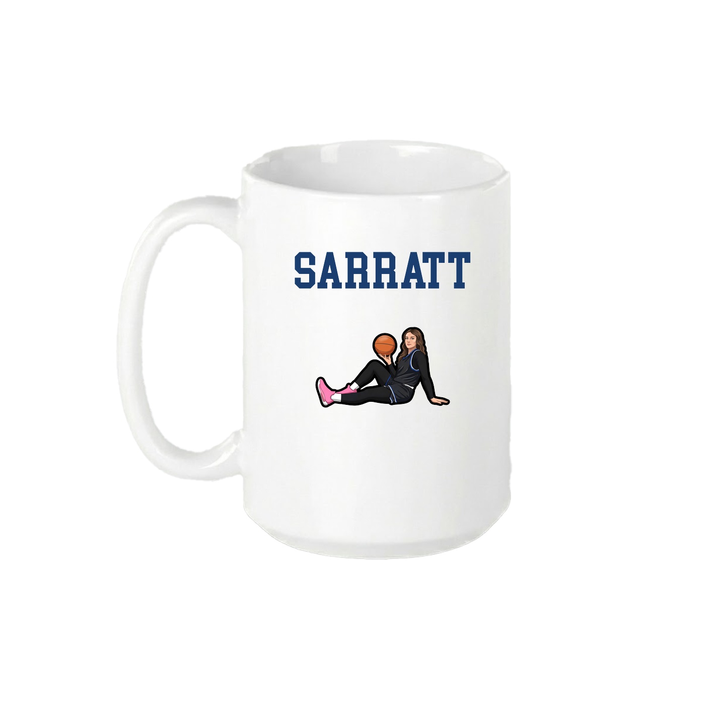 15oz Coffee Mug — Shirsey in White