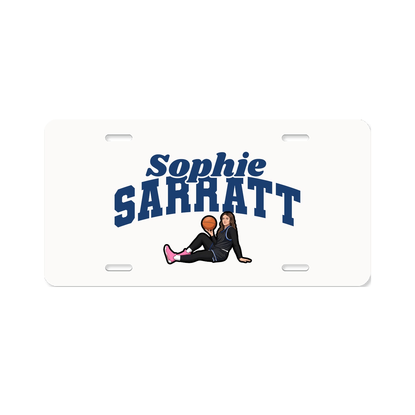 License Plate — Signature Arch in Classic