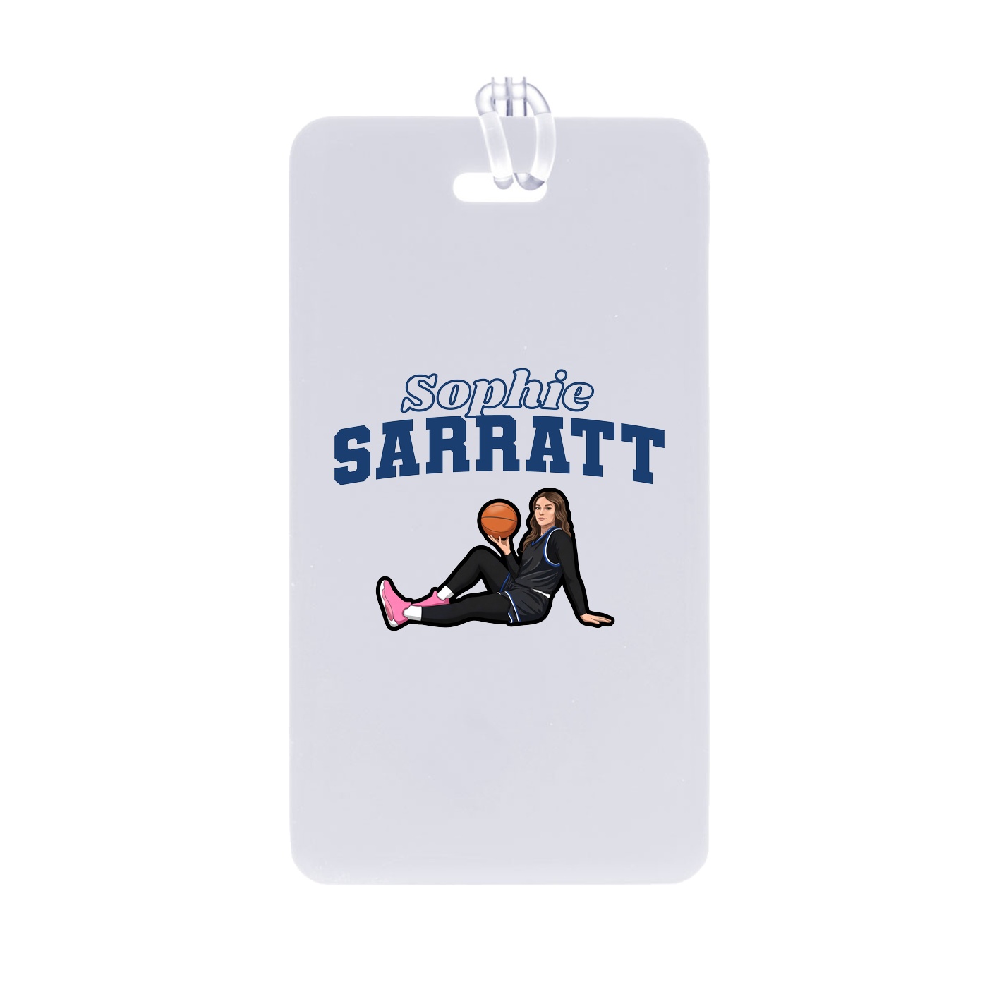 Bag Tag — Name Arch in Classic