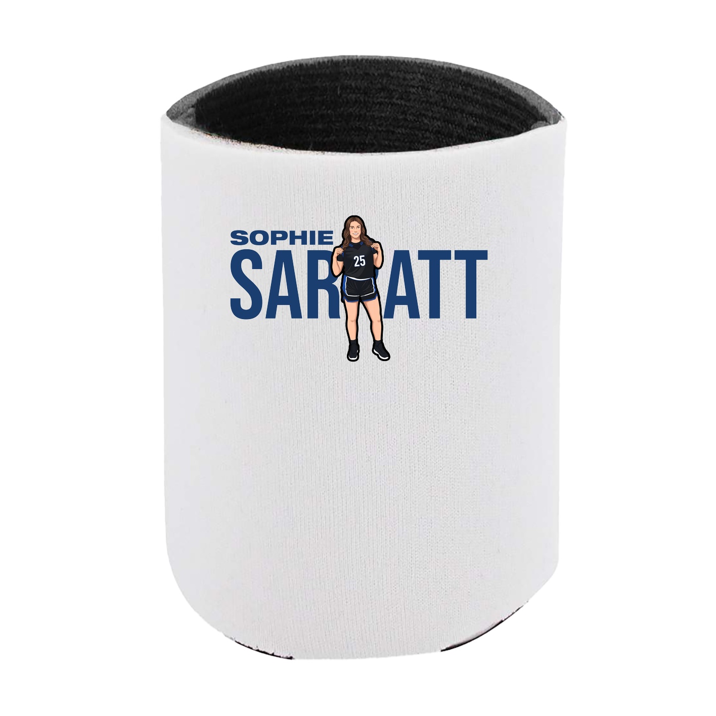 Can Holder — Player Name in White
