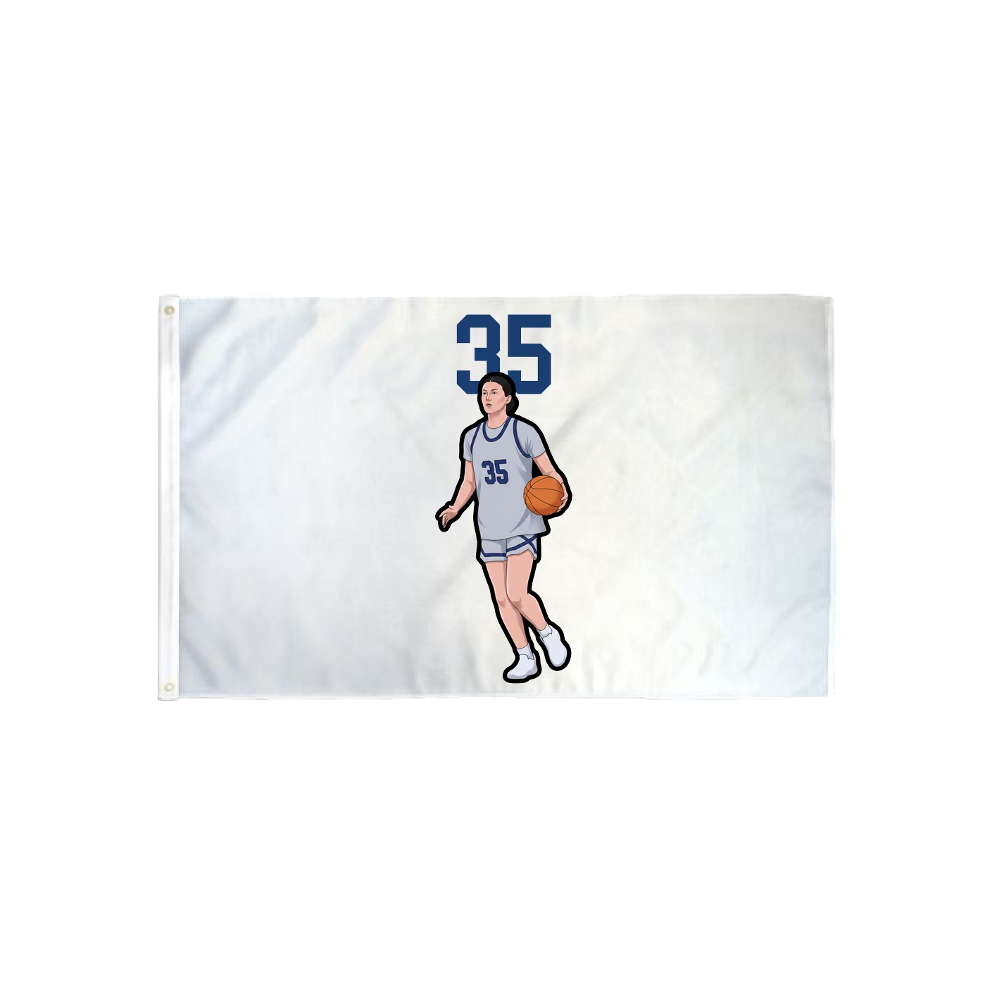 3x5 Flag — Number Top in Classic
