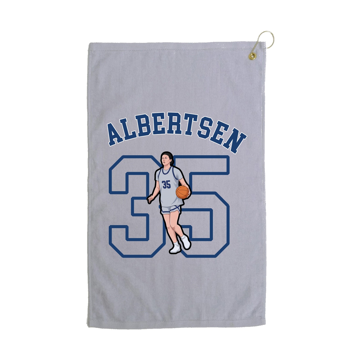Golf Towel — Shirsey Arch in Grey