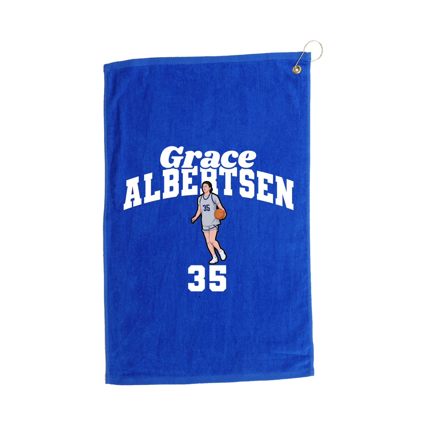 Golf Towel — Signature Arch in Royal