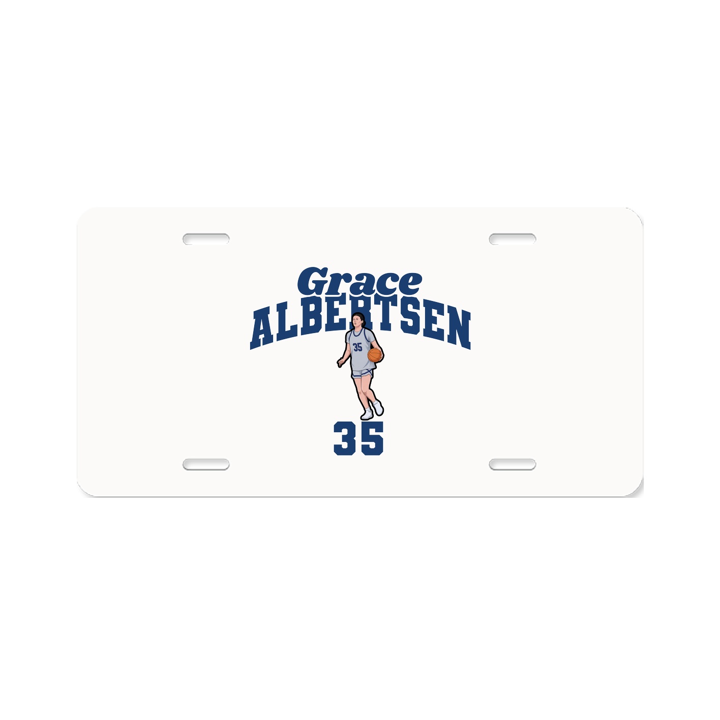 License Plate — Signature Arch in Classic