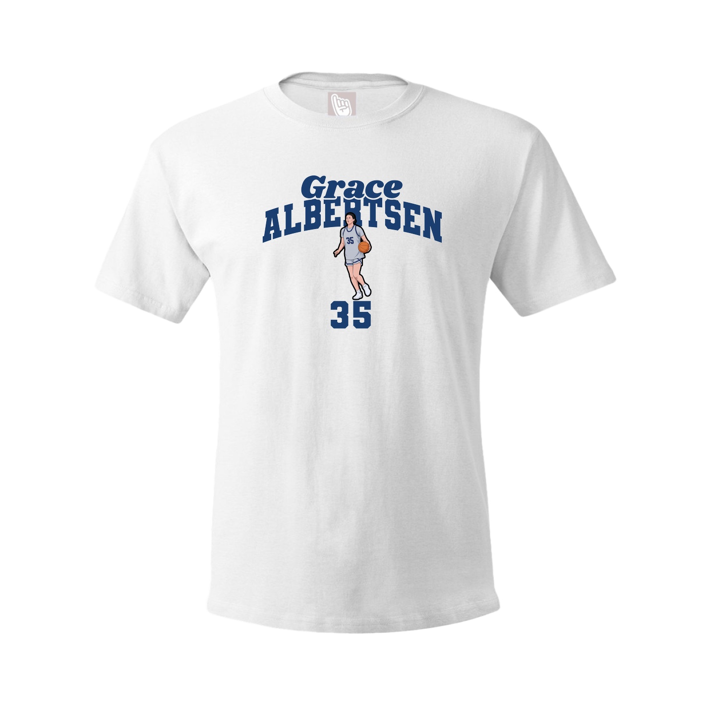 Youth Tee — Signature Arch in White