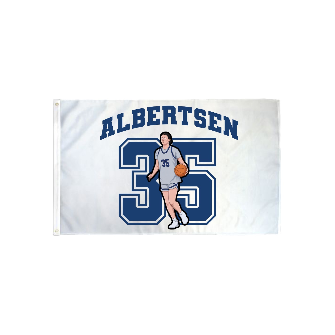 3x5 Flag — Number in Classic
