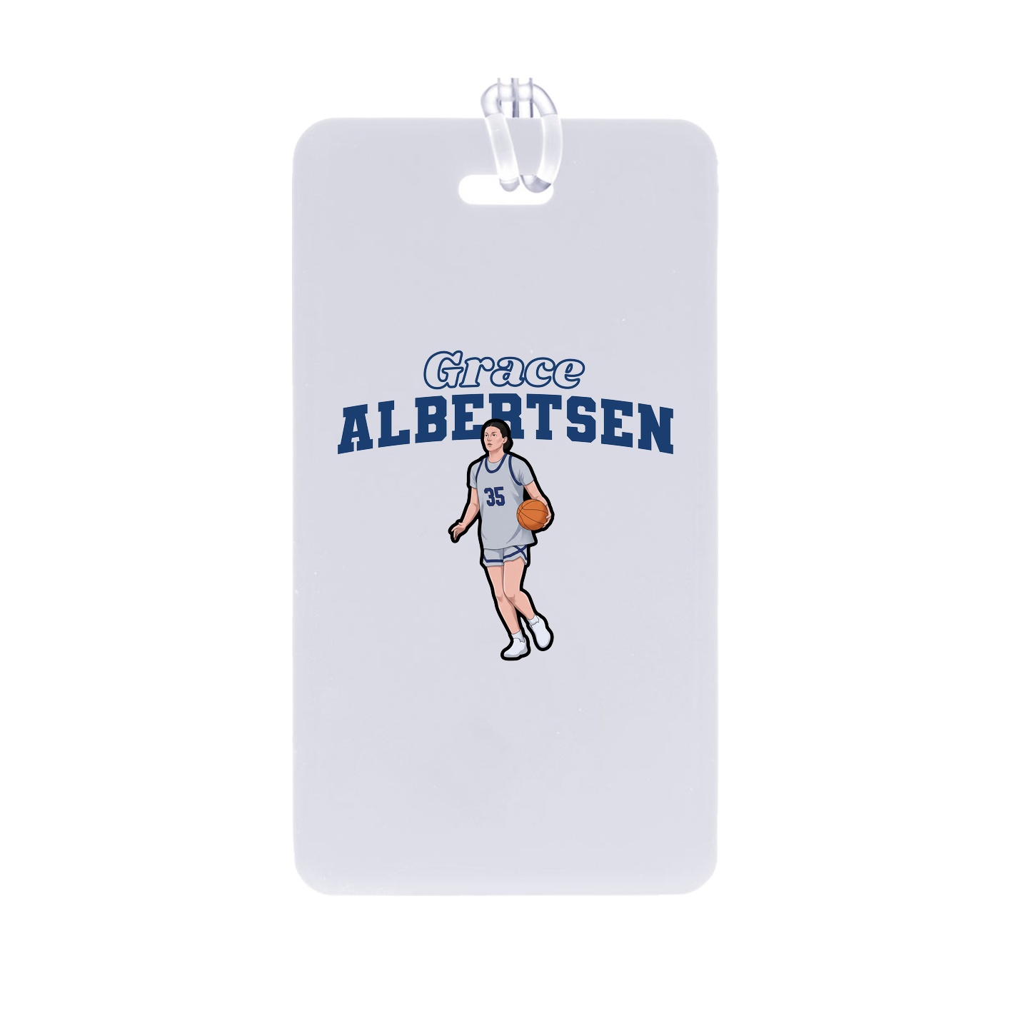 Bag Tag — Name Arch in Classic